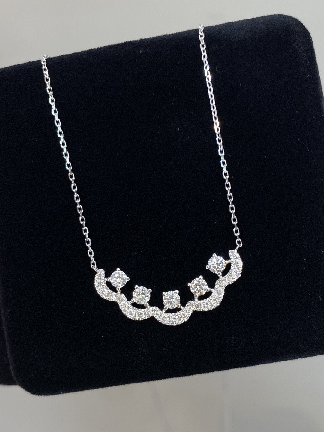 18K Diamond Necklace 