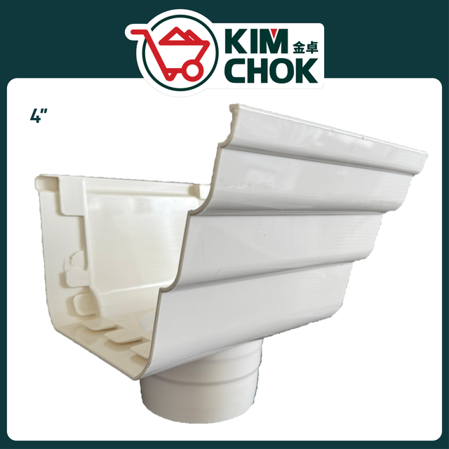 Upvc Rain Gutter Nozzle Spout Head 4