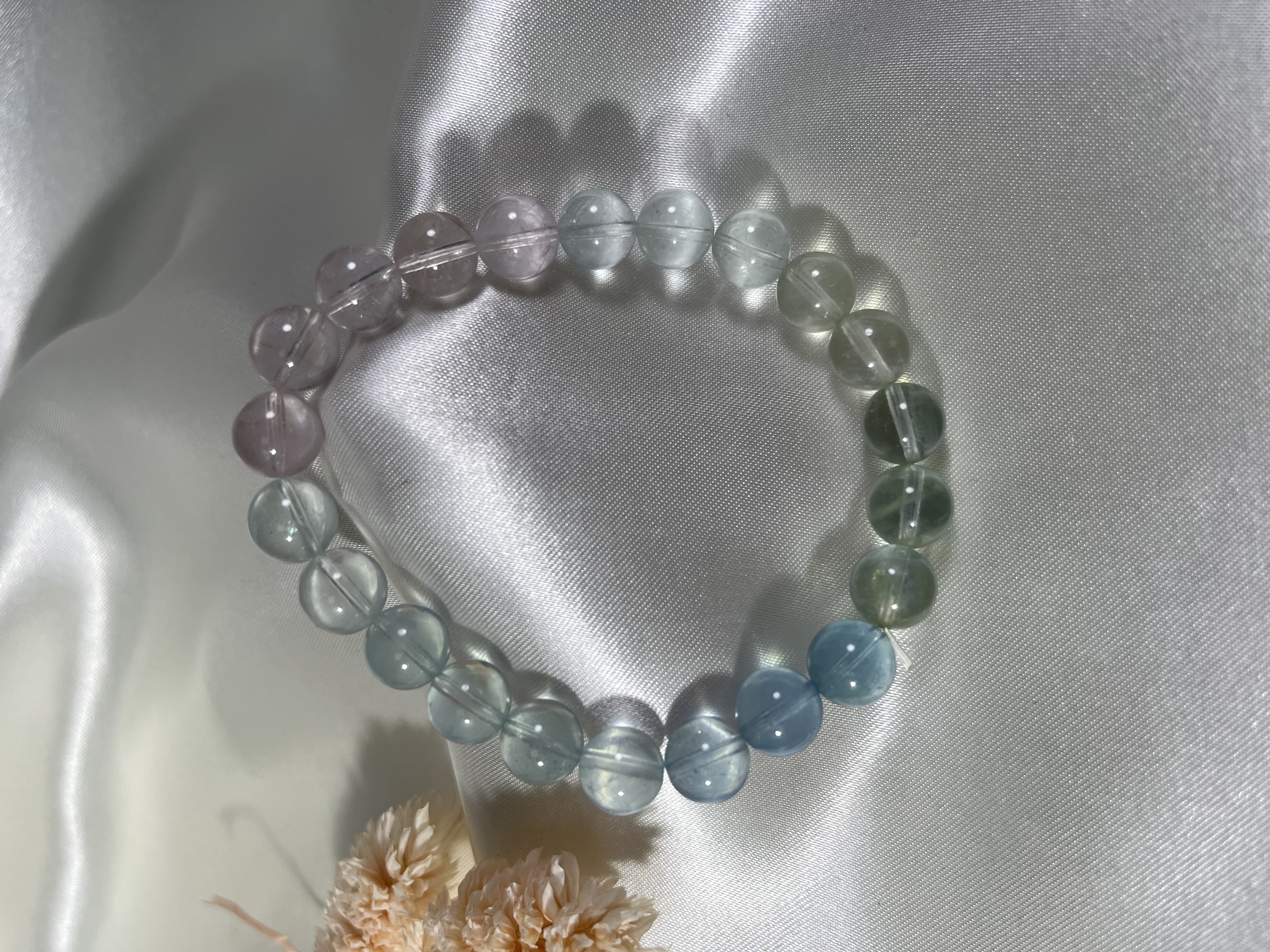 高品質透體摩根石 8mm+