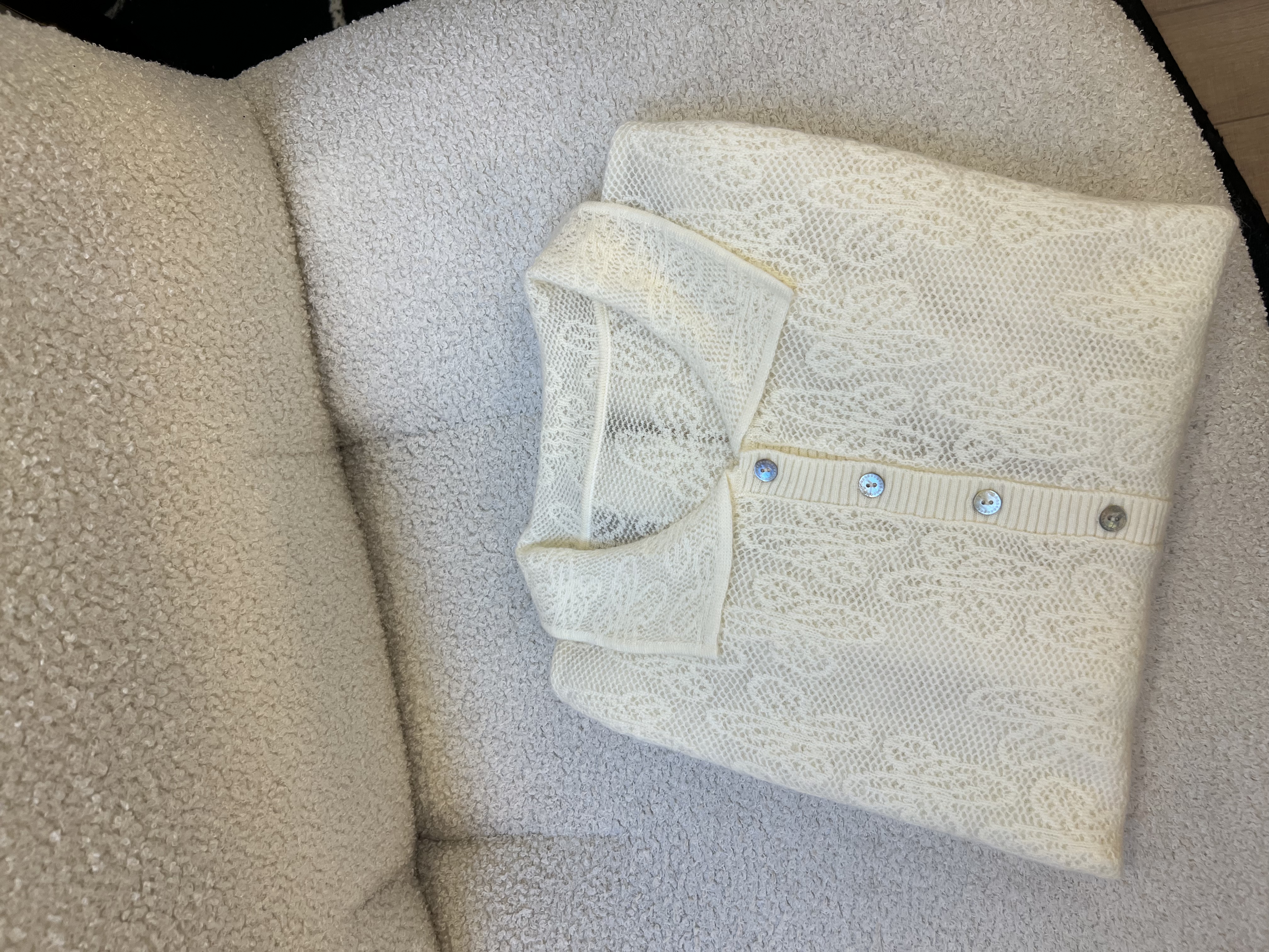 軟棉棉 ! Polo領 Lace Knit🤍