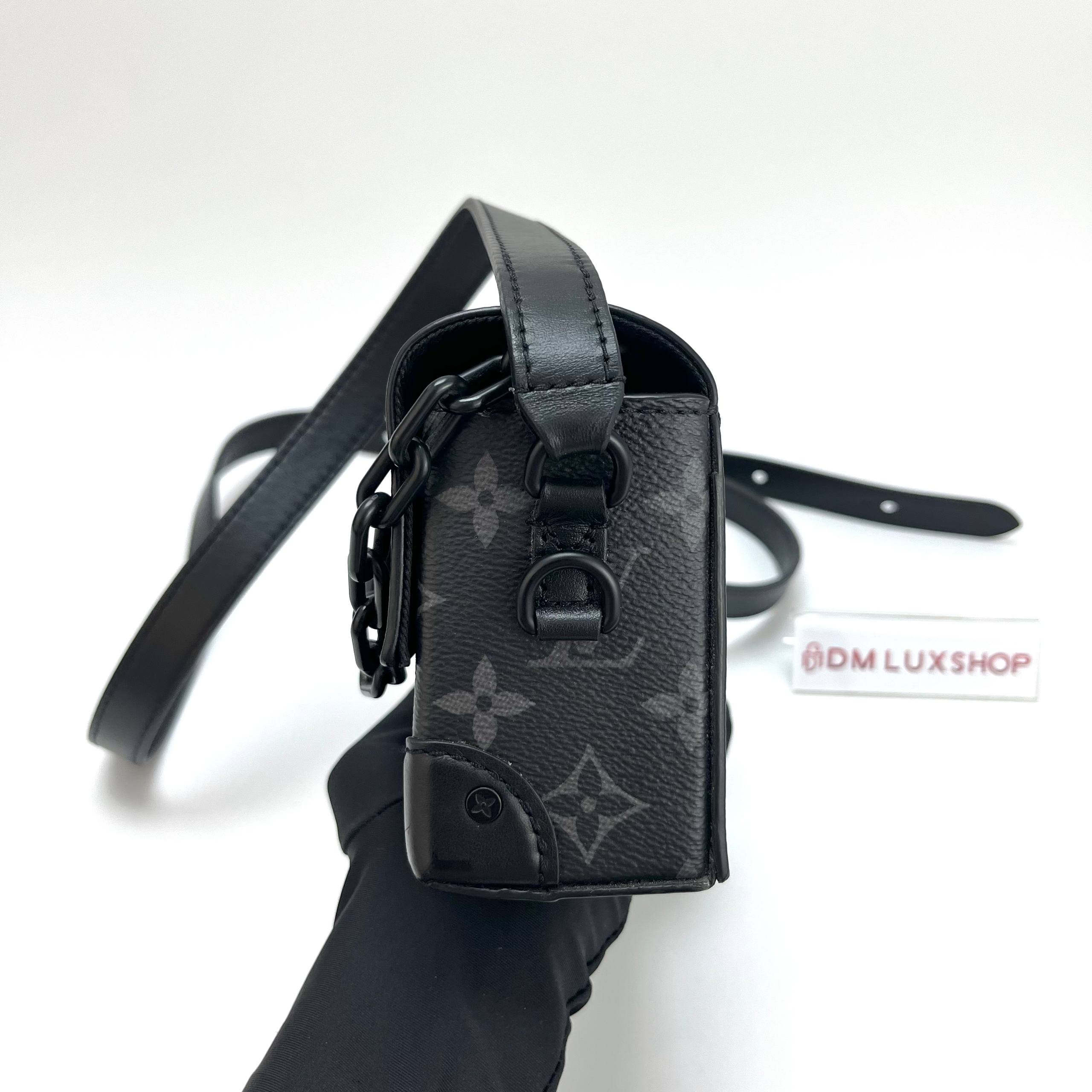 LV Monogram Eclipse Steamer Wearable Wallet