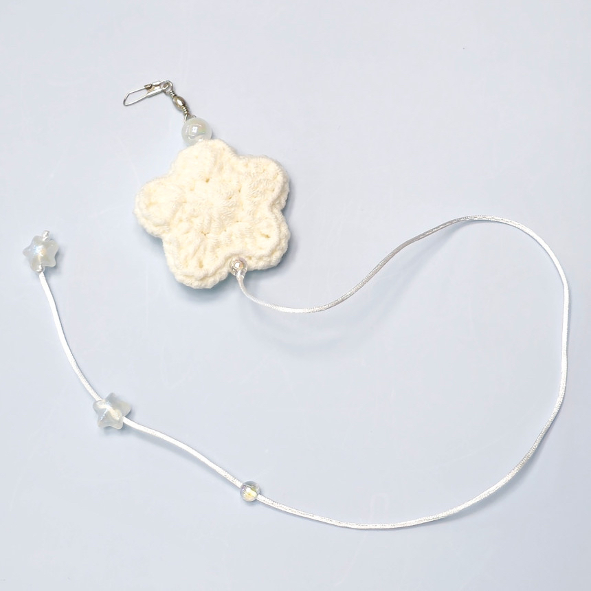 韓國 🇰🇷 handmade 編織 星星 替換逗貓頭 （三色，隨機發出）