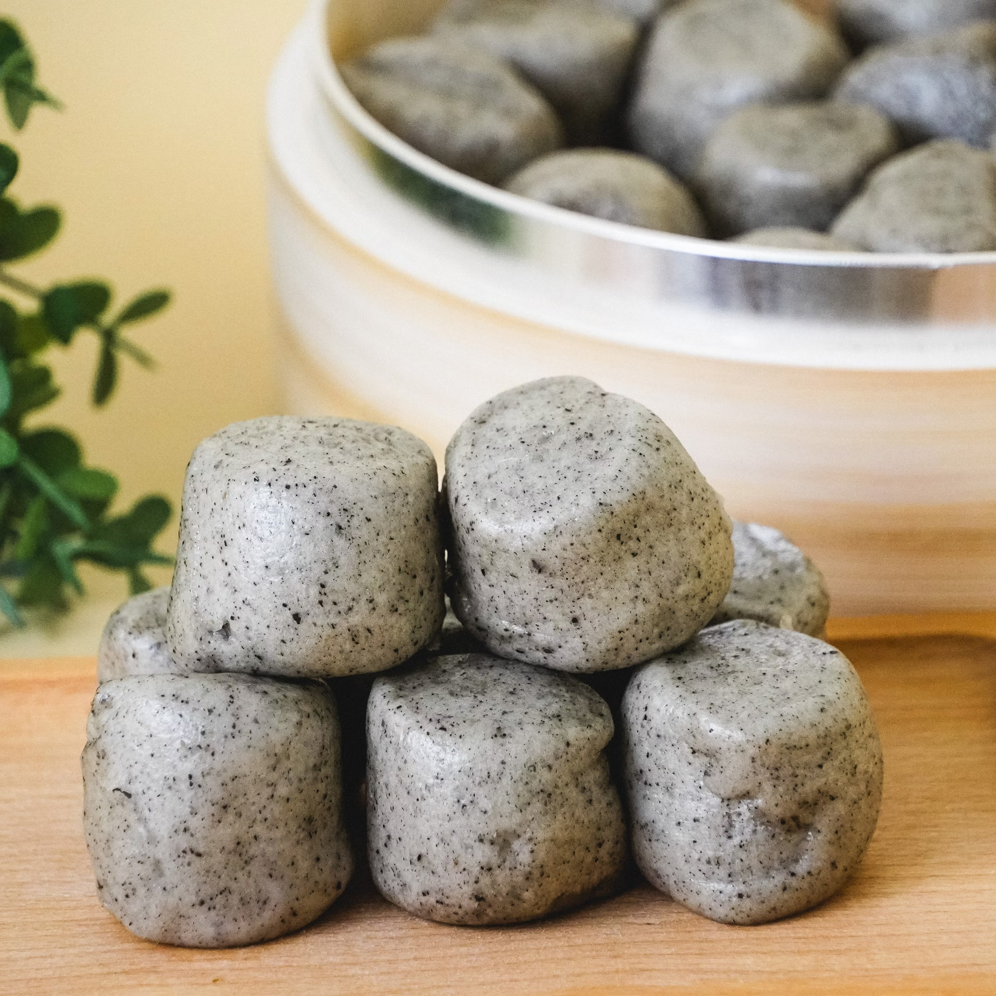嚴選台灣高質品牌 沐甄豆 豆漿芝麻QQ米饅頭  24個裝 全單滿$500或以上，包順豐冷運到順豐自提點