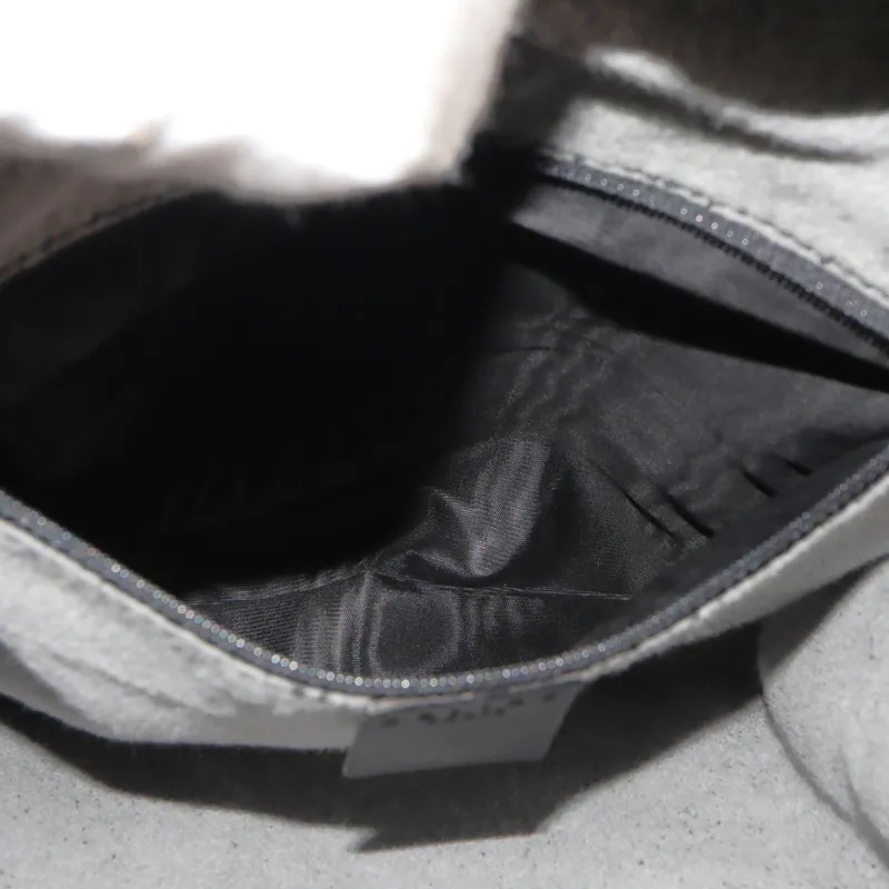 Celine Black Macadam Turn Lock Backpack