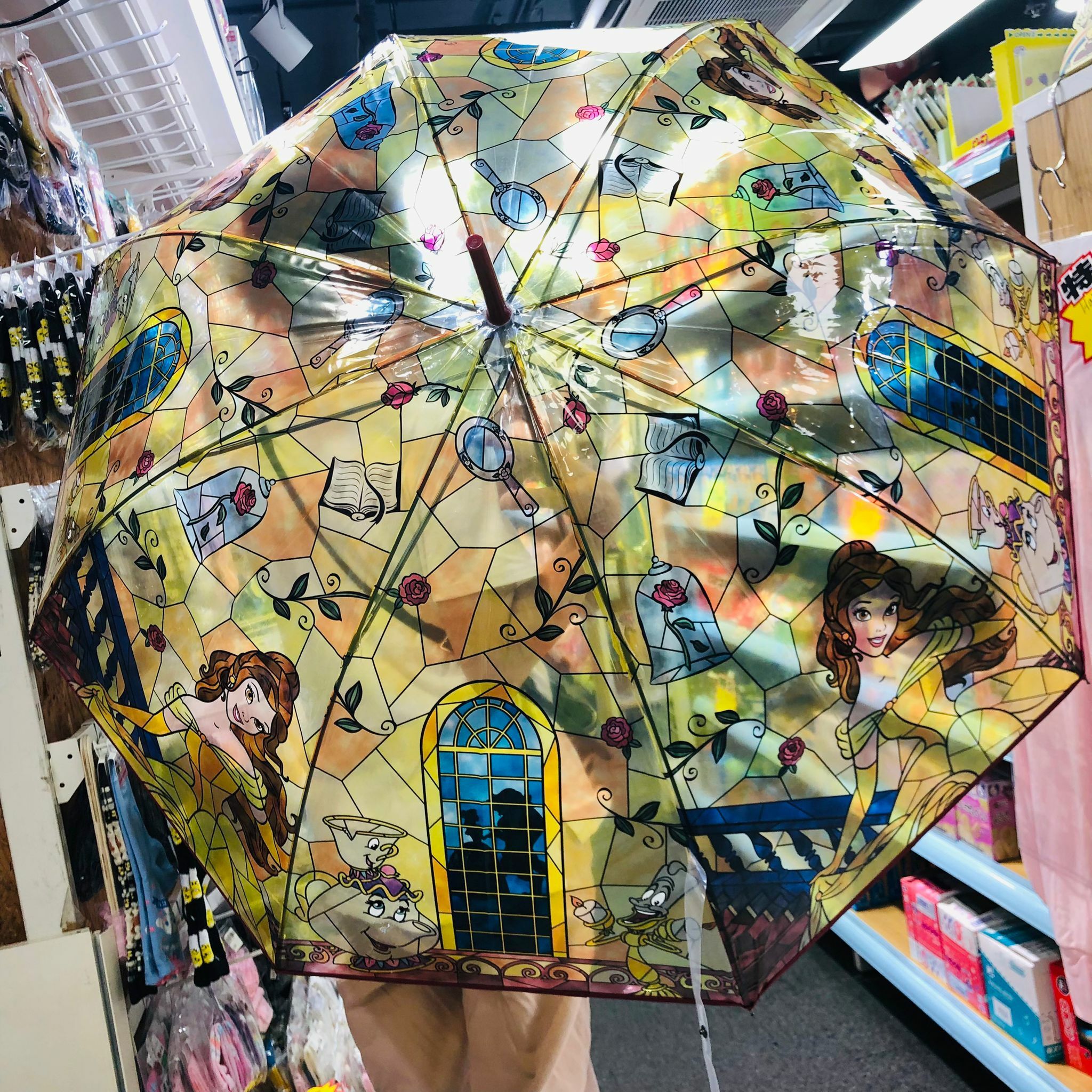 Belle 彩色透明雨傘 遮 60cm