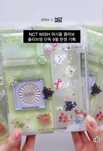 ✨ OFRA × NCT WISH 위시돌 Slim Mini Highlighter