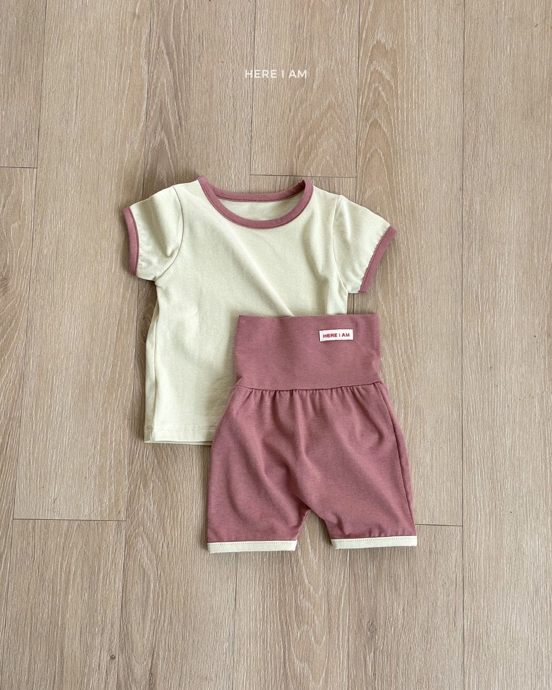 Here | Home wear set (Pink 120(110-120)