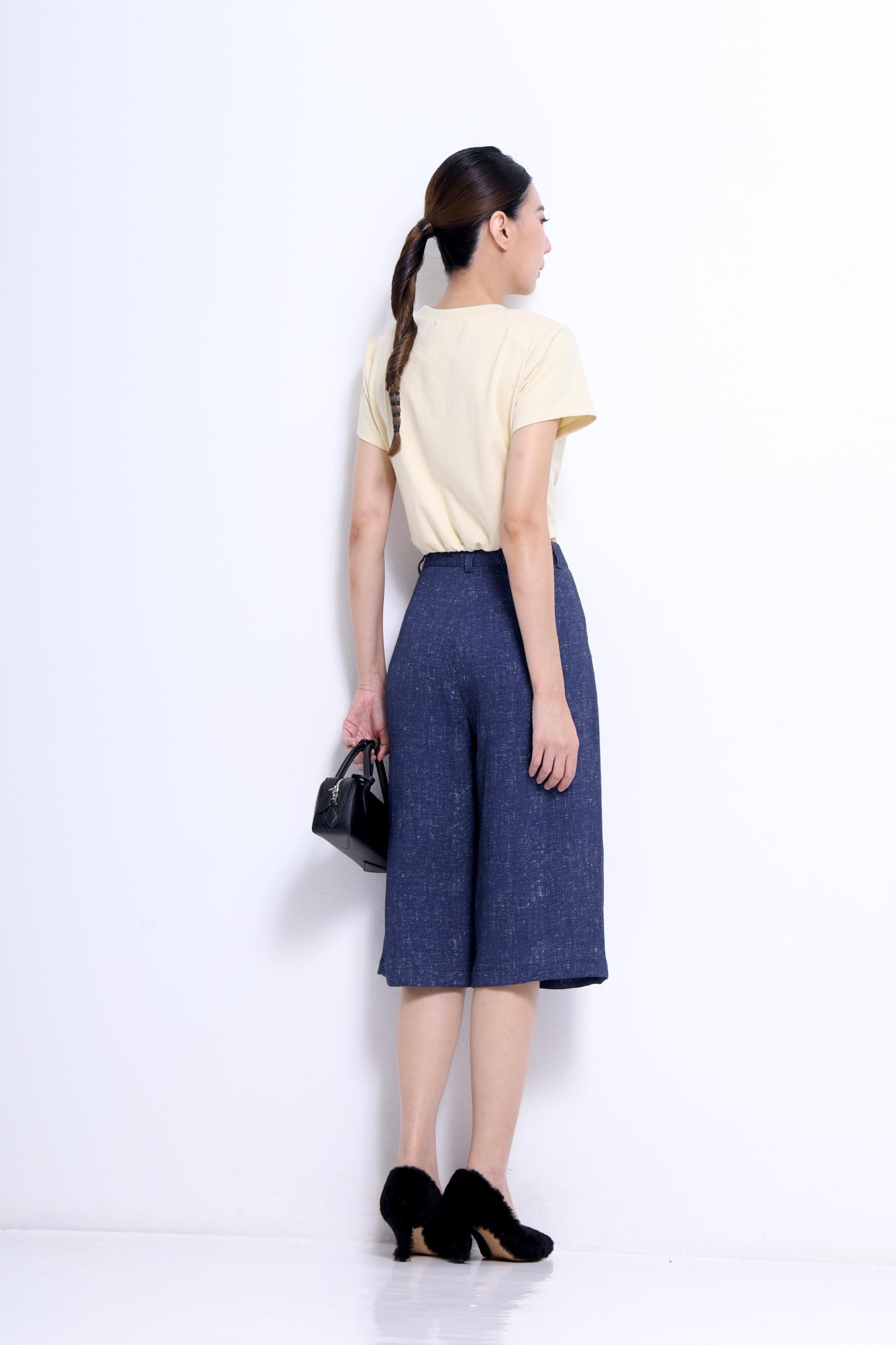 独家设计宽脚裤  1601