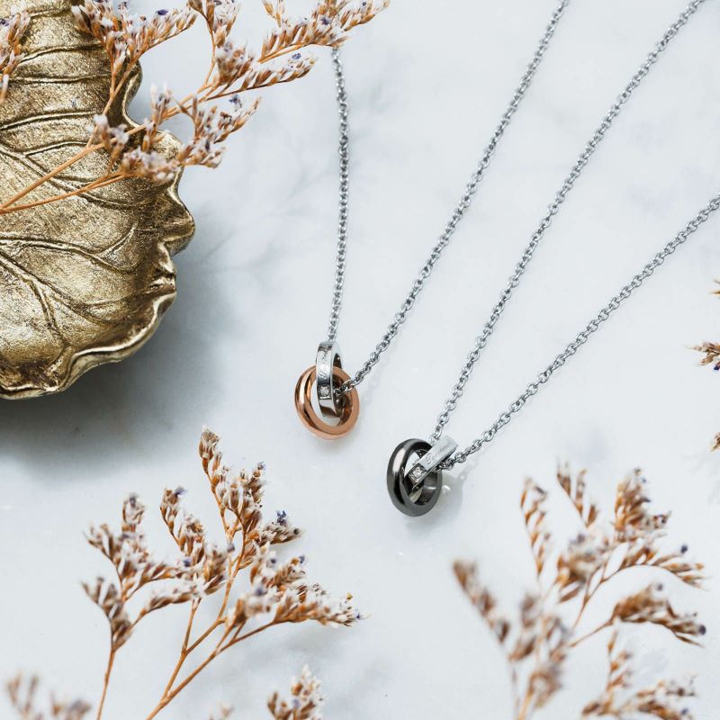 📦訂購 日本限定 White Clover passionate love is a quenchless thirst 頸鏈(一套)