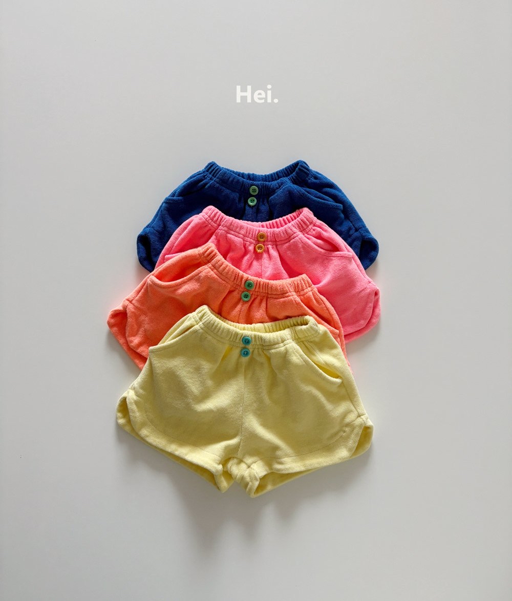 Hei | Soft shorts(Orange L(110-120)