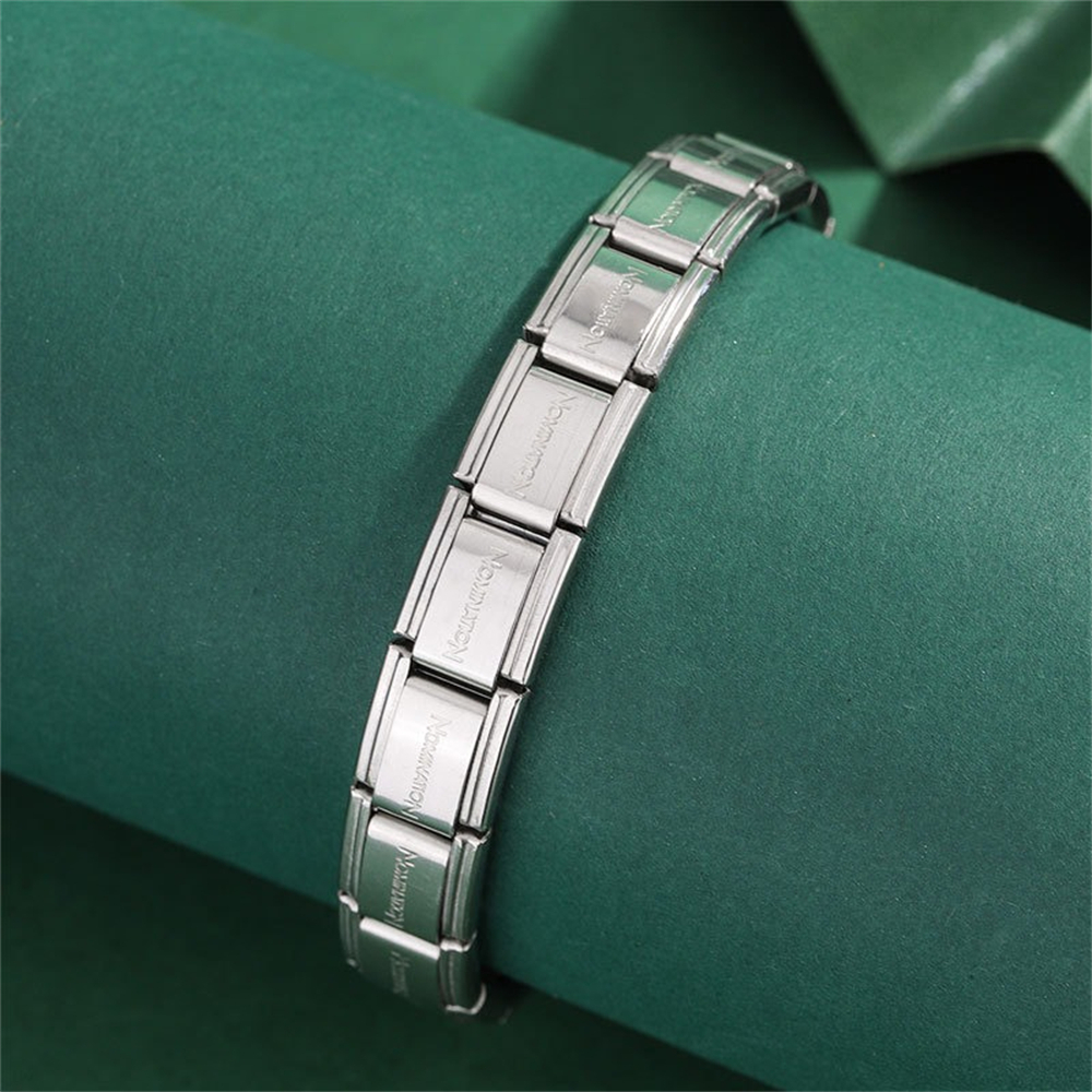 不鏽鋼彈力真空模塊冷淡風手鏈 UA0532