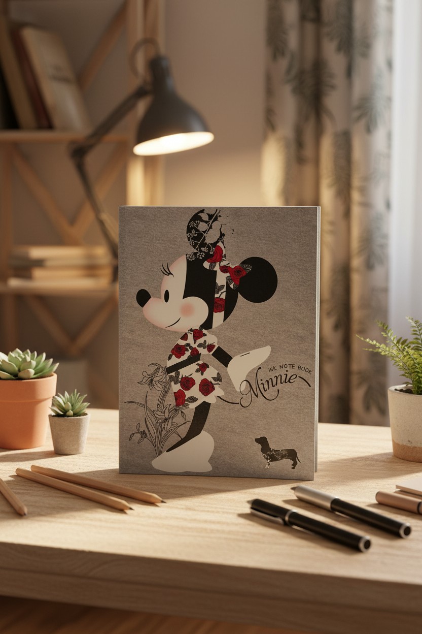 定頁筆記本 Minnie Mouse  (DPNA-193)