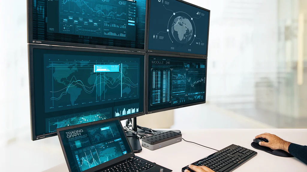 USB-C QV4K 100W 多功能擴充埠 DisplayLink DOCK570