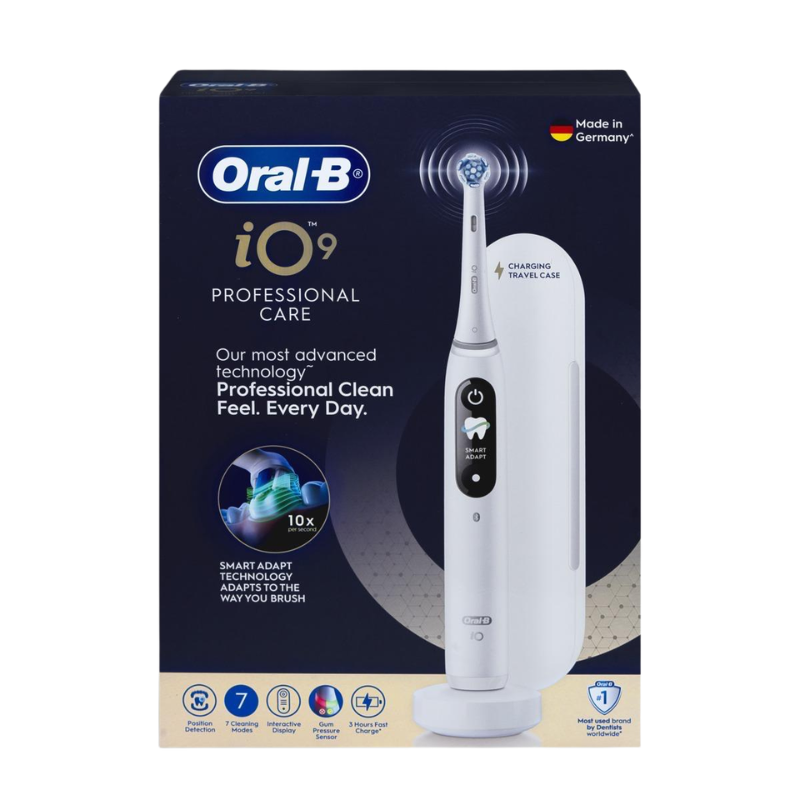 BRAUN 百靈 Oral-B iO Series 9 電動牙刷 2026 New version 經典白 香港行貨
