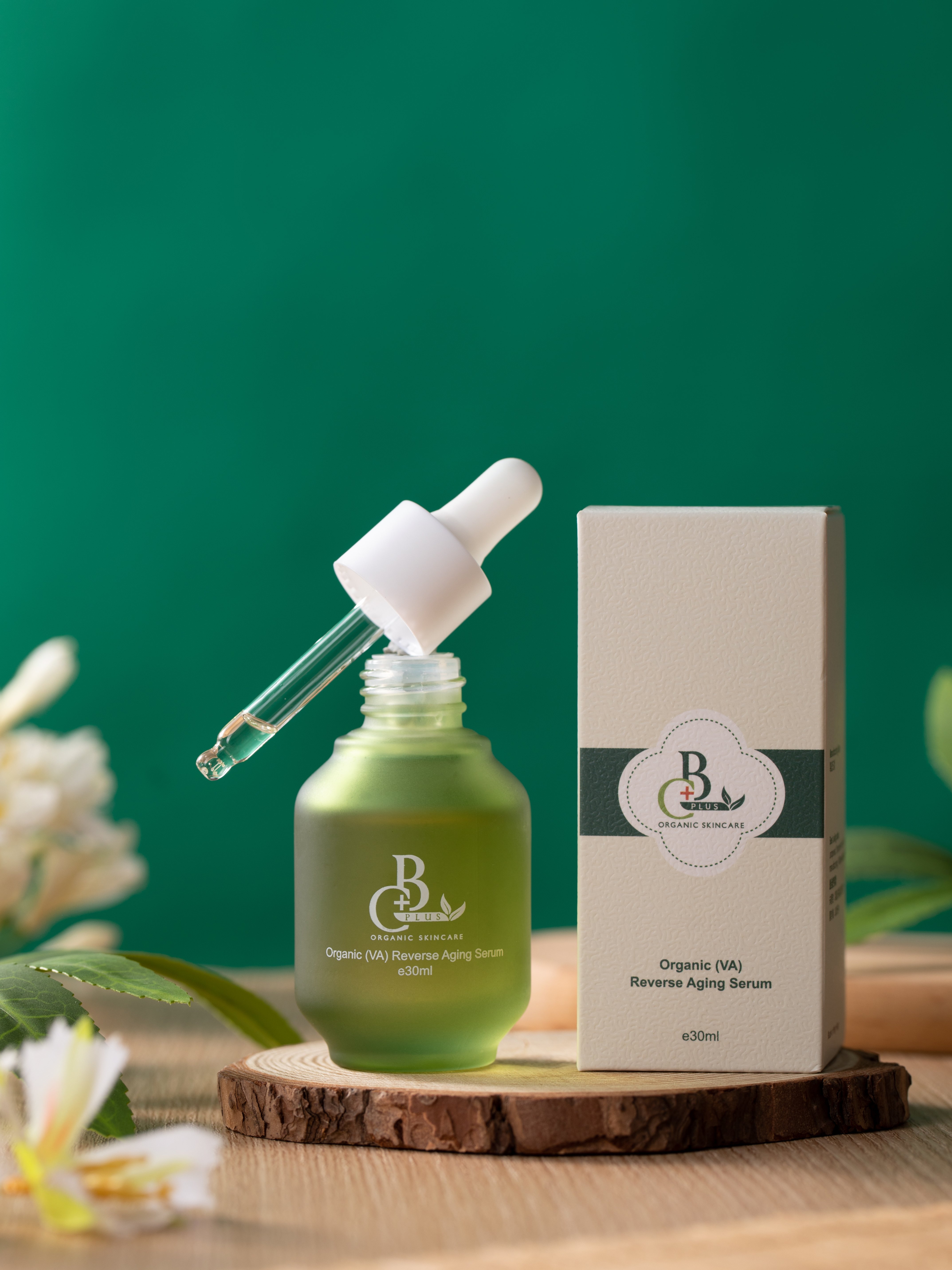 有機VA逆轉肌齡精華 -凈白/去斑/抗皺 e30ml
