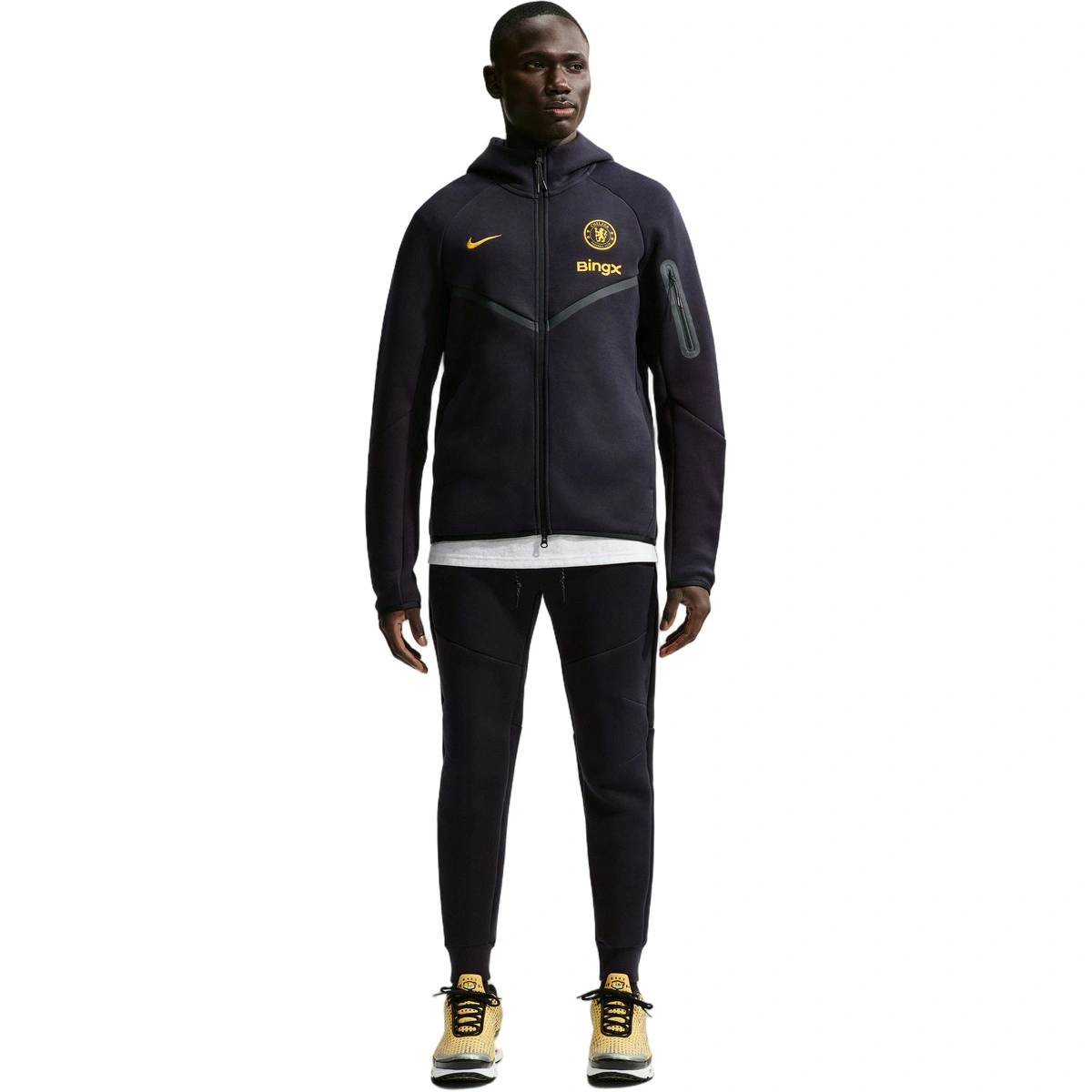 Nike Chelsea 車路士 2026-27 Tech Fleece 黑色休閒外套 II6417