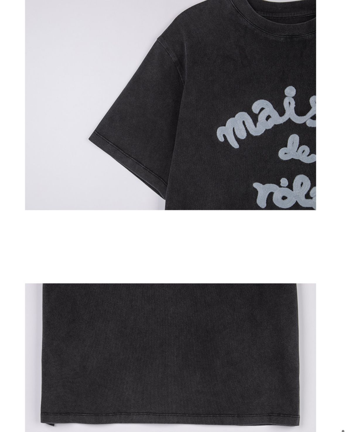 🎀Rolarola 🎀 MAISON DE ROLA EMBROIDERY Loose fit Tee 原價55000won