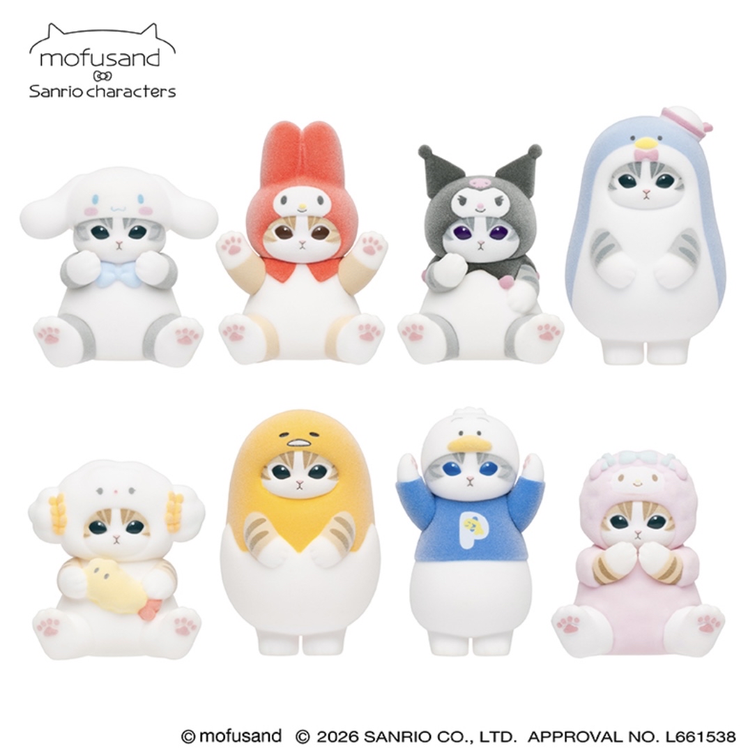 Mofusand 鯊魚貓 擺設｜預訂