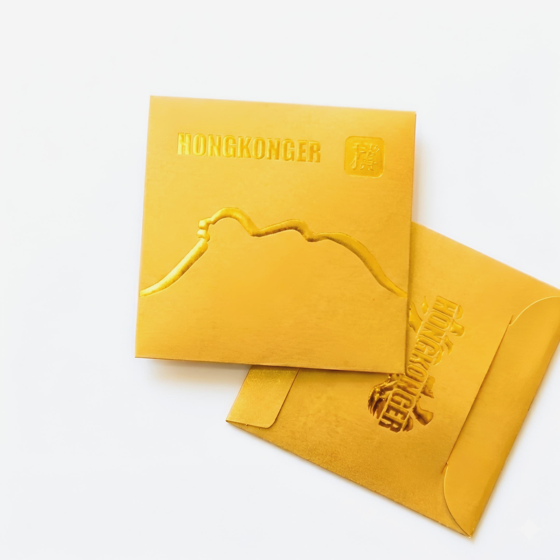 HONGKONGER Gold Embossed Red Packet 達摩 x 招財貓｜燙金浮凸利是封 10個裝