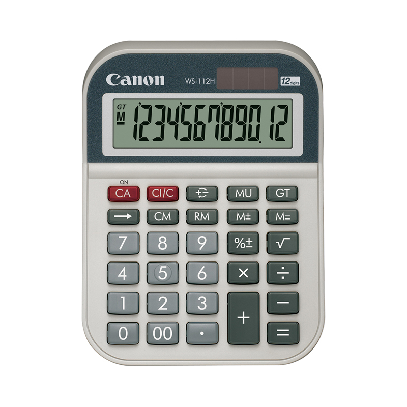Canon Calculator WS-112H