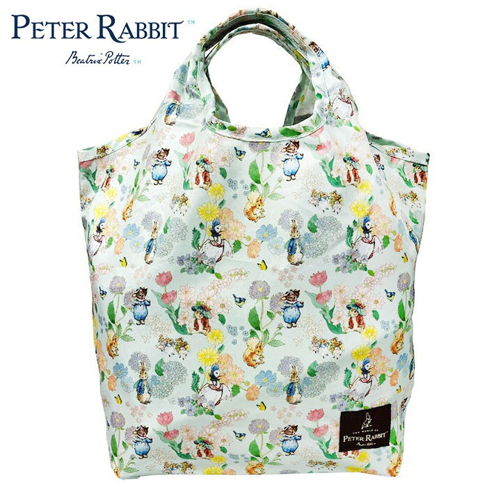現貨｜Peter Rabbit 彼得兔 日版 可摺疊 手挽 環保袋 (淺綠 891865)