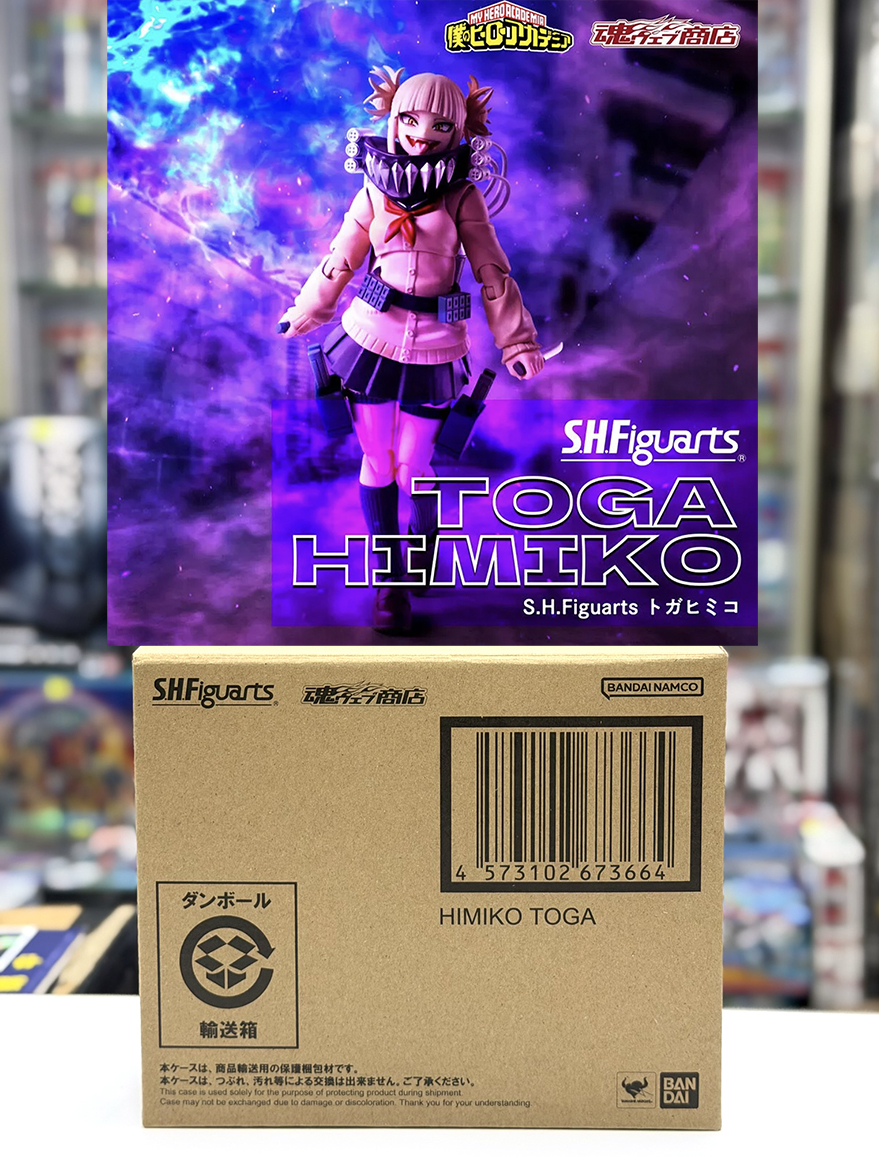 (行版) (魂限) Bandai S.H.Figuarts 我的英雄學院 渡我被身子 SHF Himiko Toga 