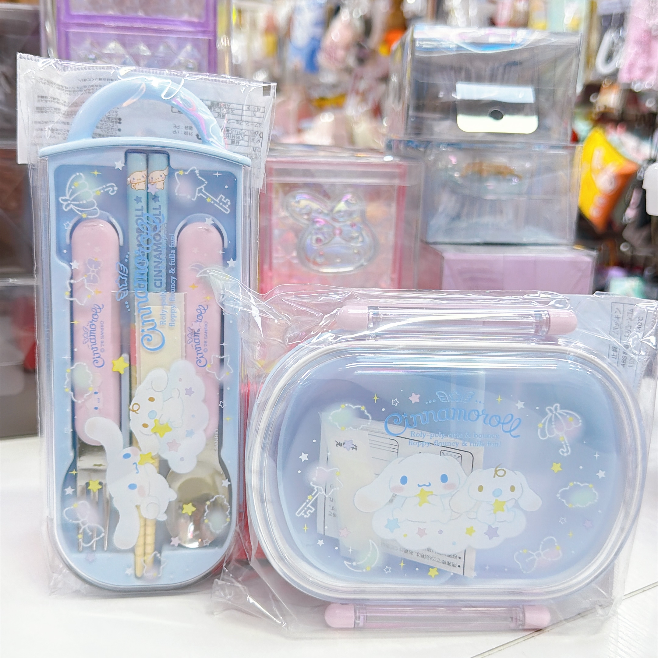 日本直送日本製造Sanrio 360毫升餐盒/餐具套裝