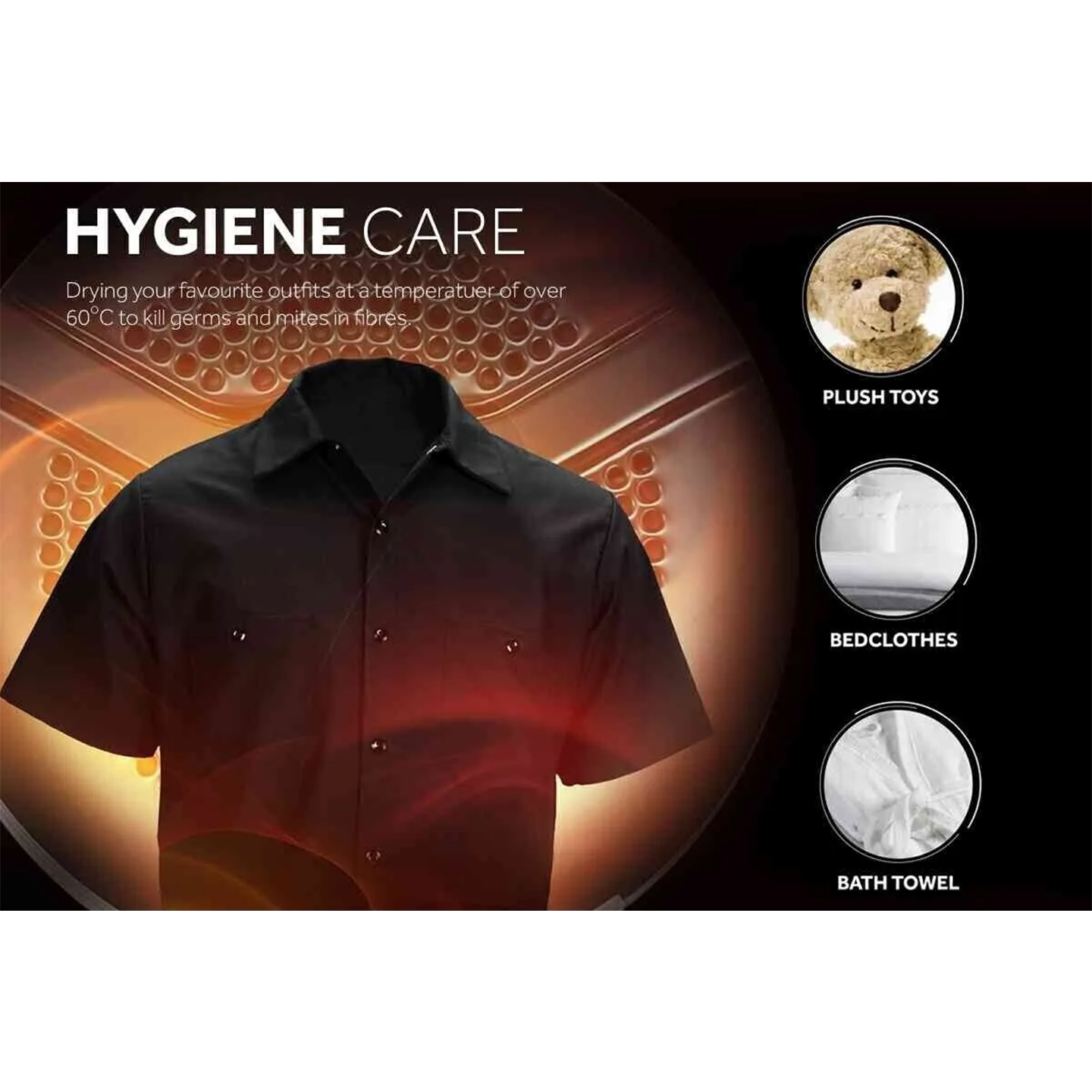 Haier 7kg Vented Dryer (HDV70A1)