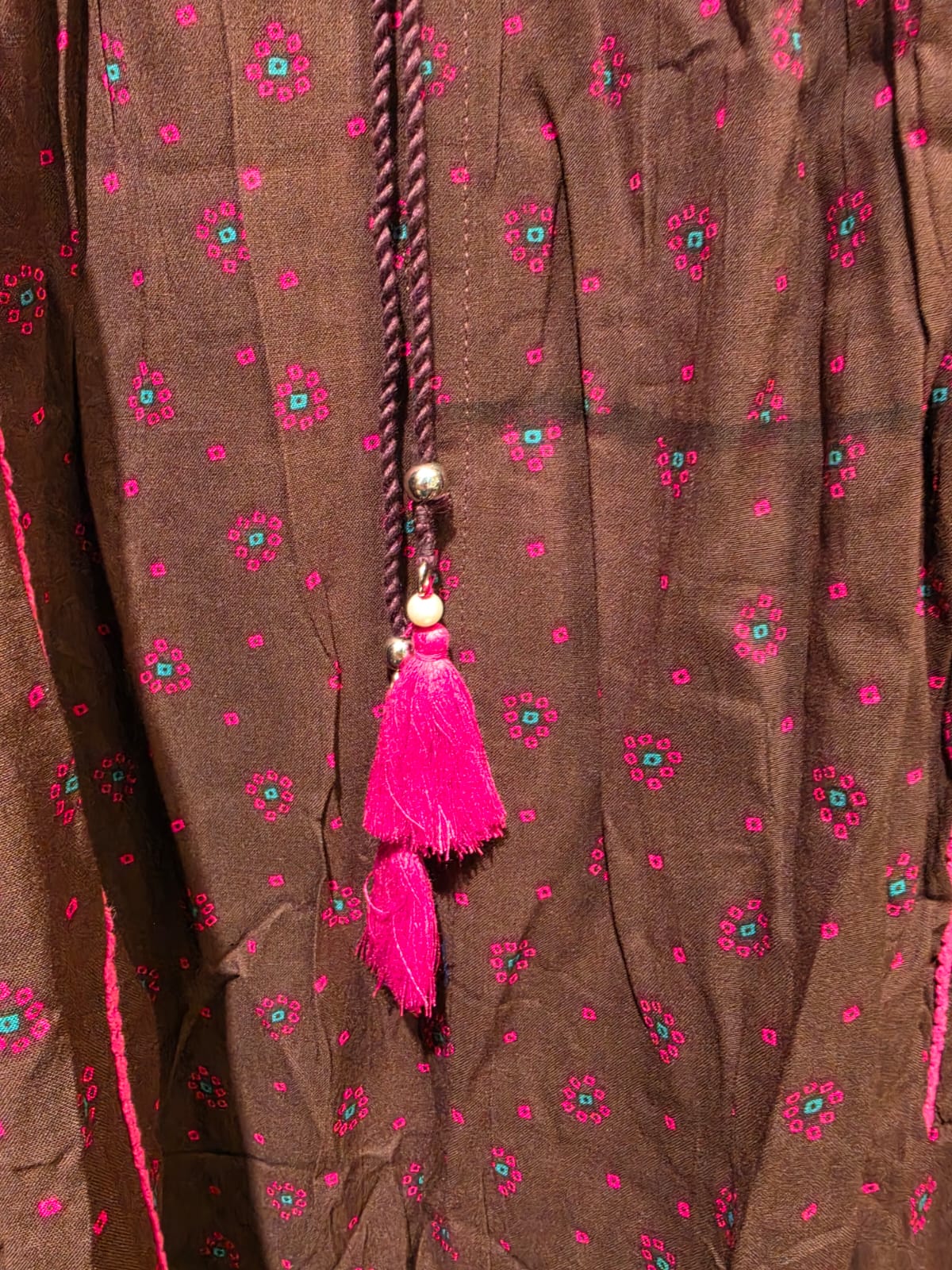 印度刺繡印花背心裙連外套套裝