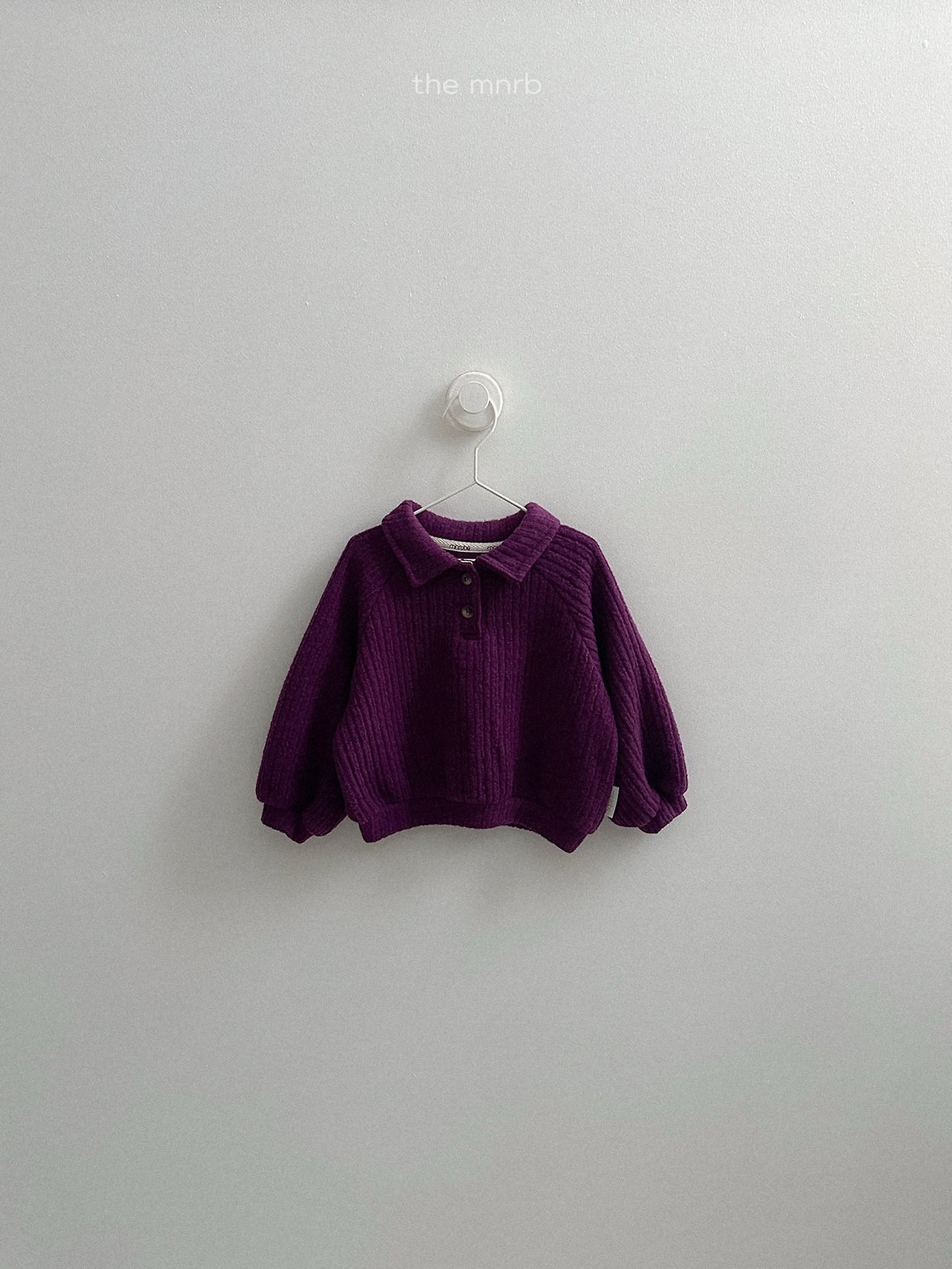 Mnirobe |boy collared sweatshirt