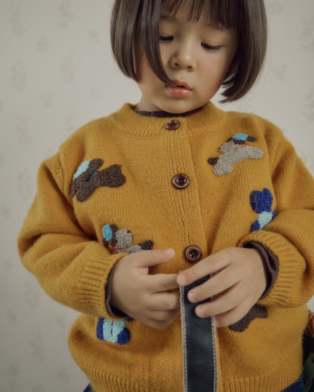 Mimi | Dog Knit Cardigan