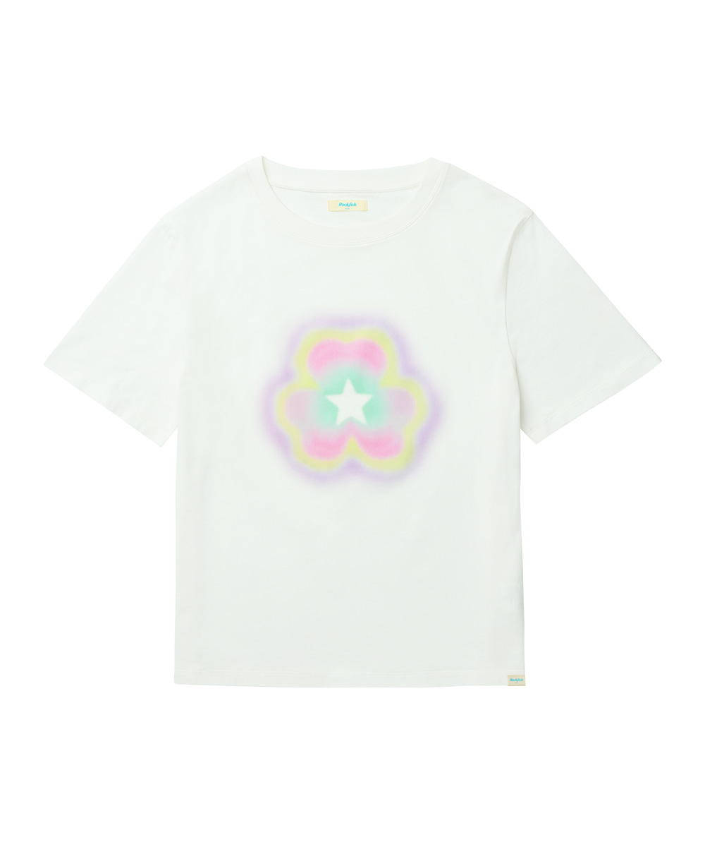 Rockfish Weatherwear × ILLIT｜Clover Half Sleeve Regular Fit T-Shirt