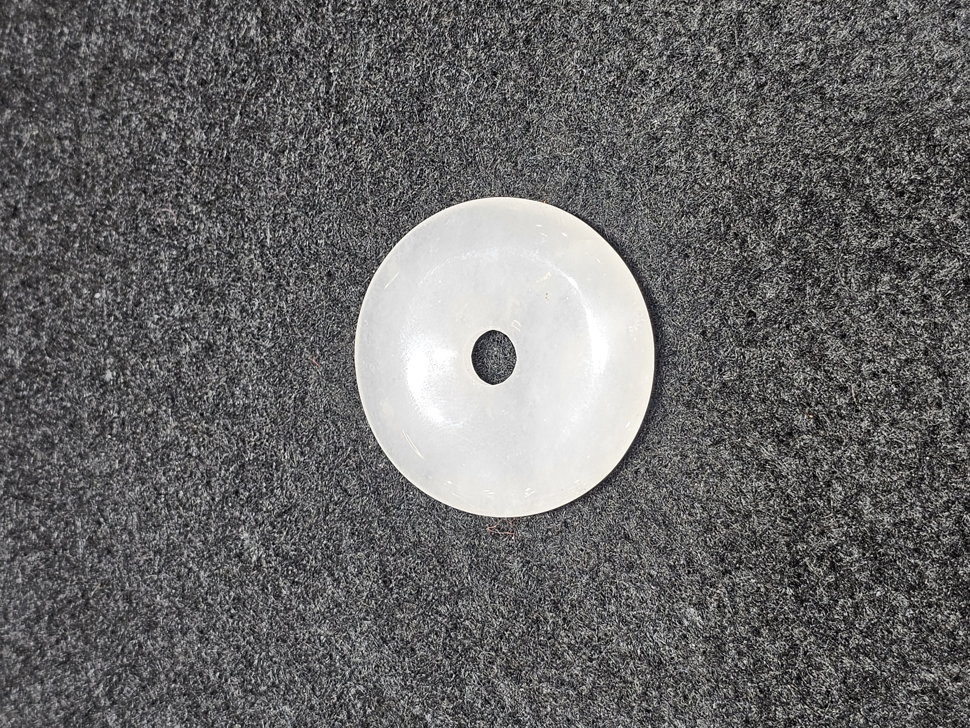 白東寧玉平安扣吊咀