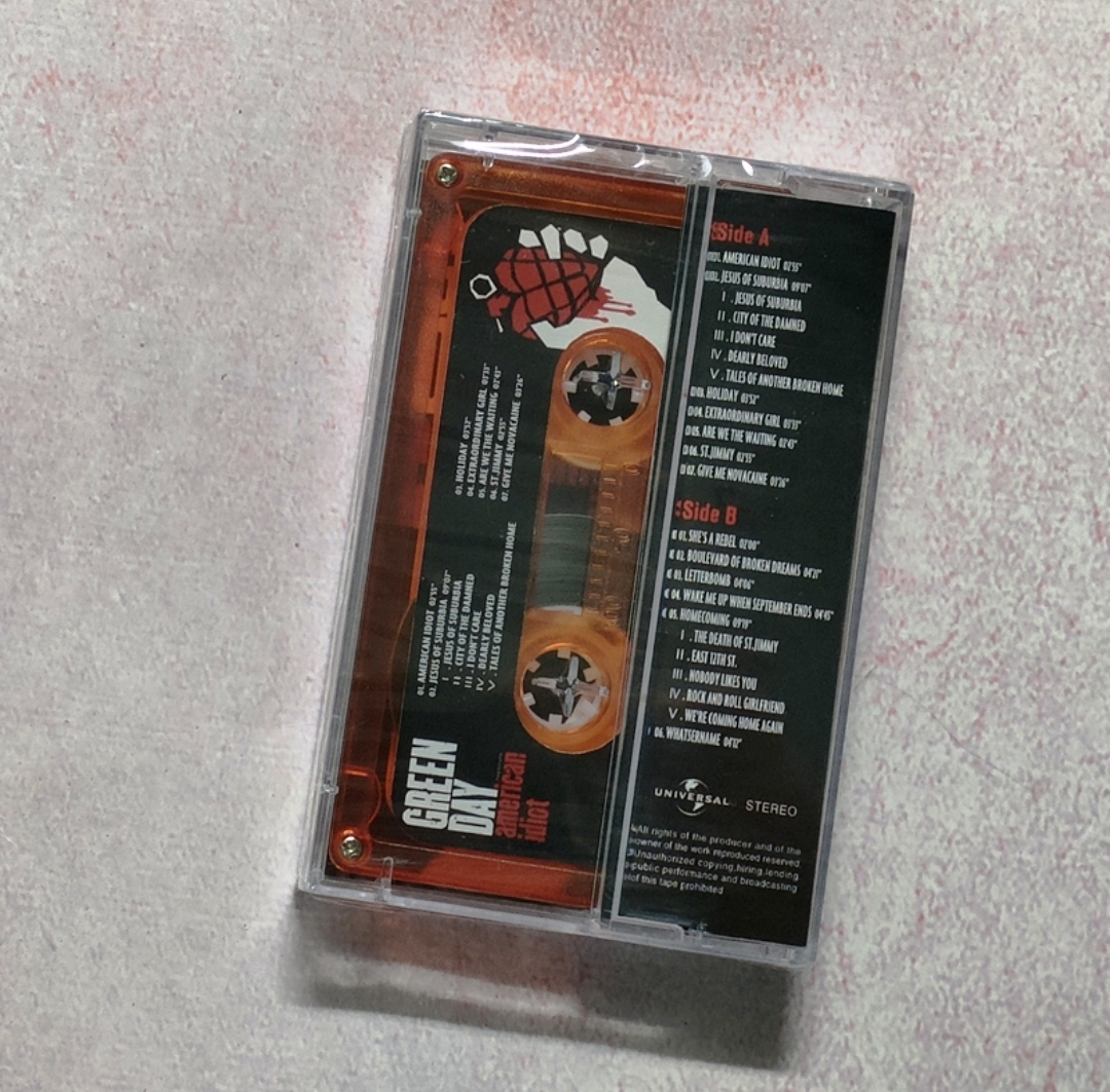 Green Day Presents American Idiot Cassette Imported Limited