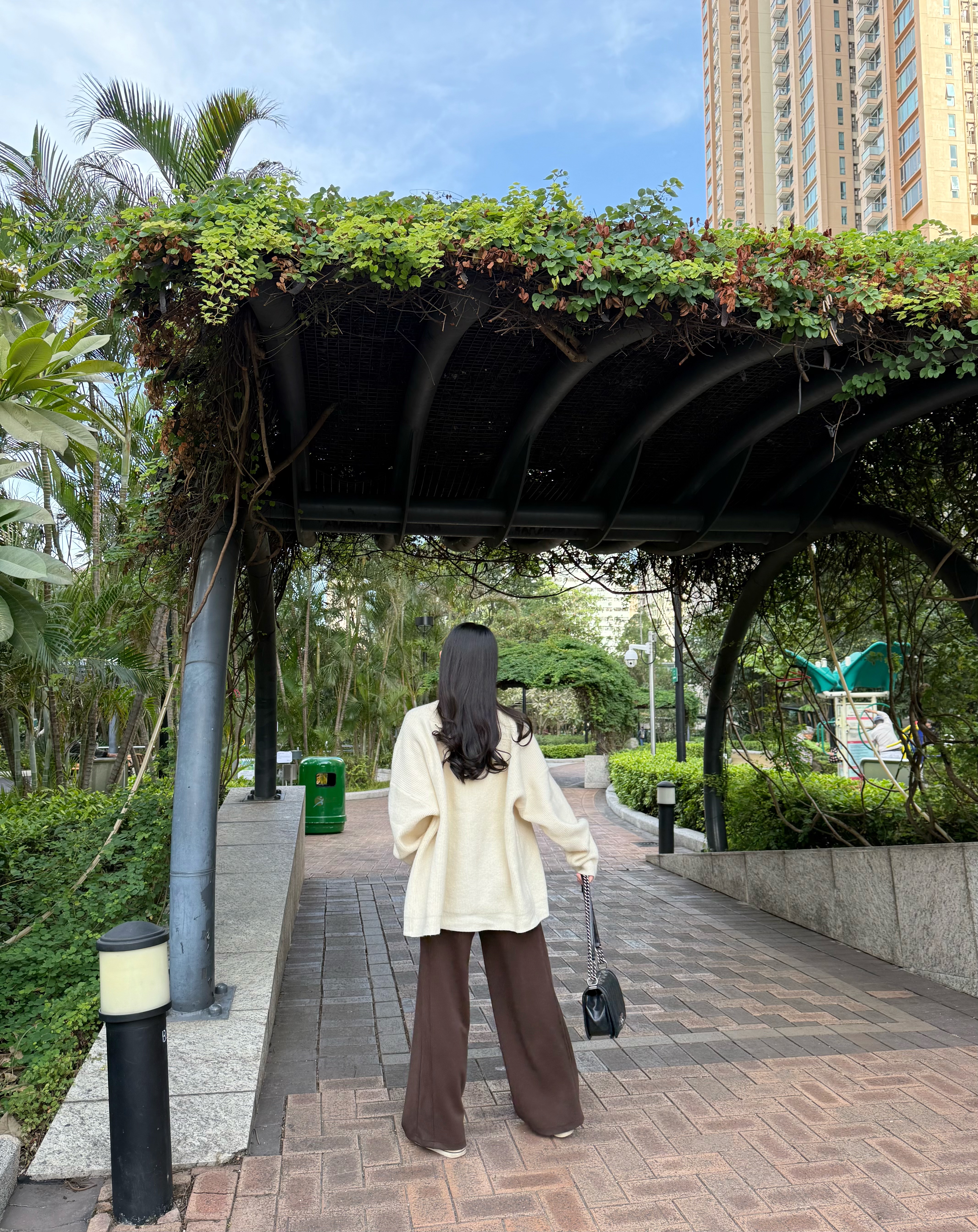 J21 滑身實棉休閑褲