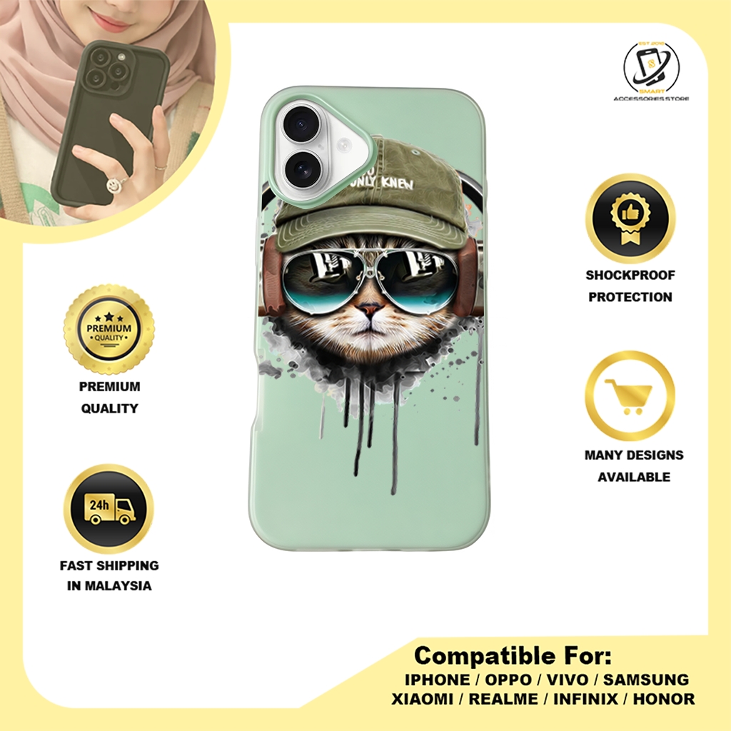 JELLY CASE PHONE FOR IPHONE - DESIGN CAT C