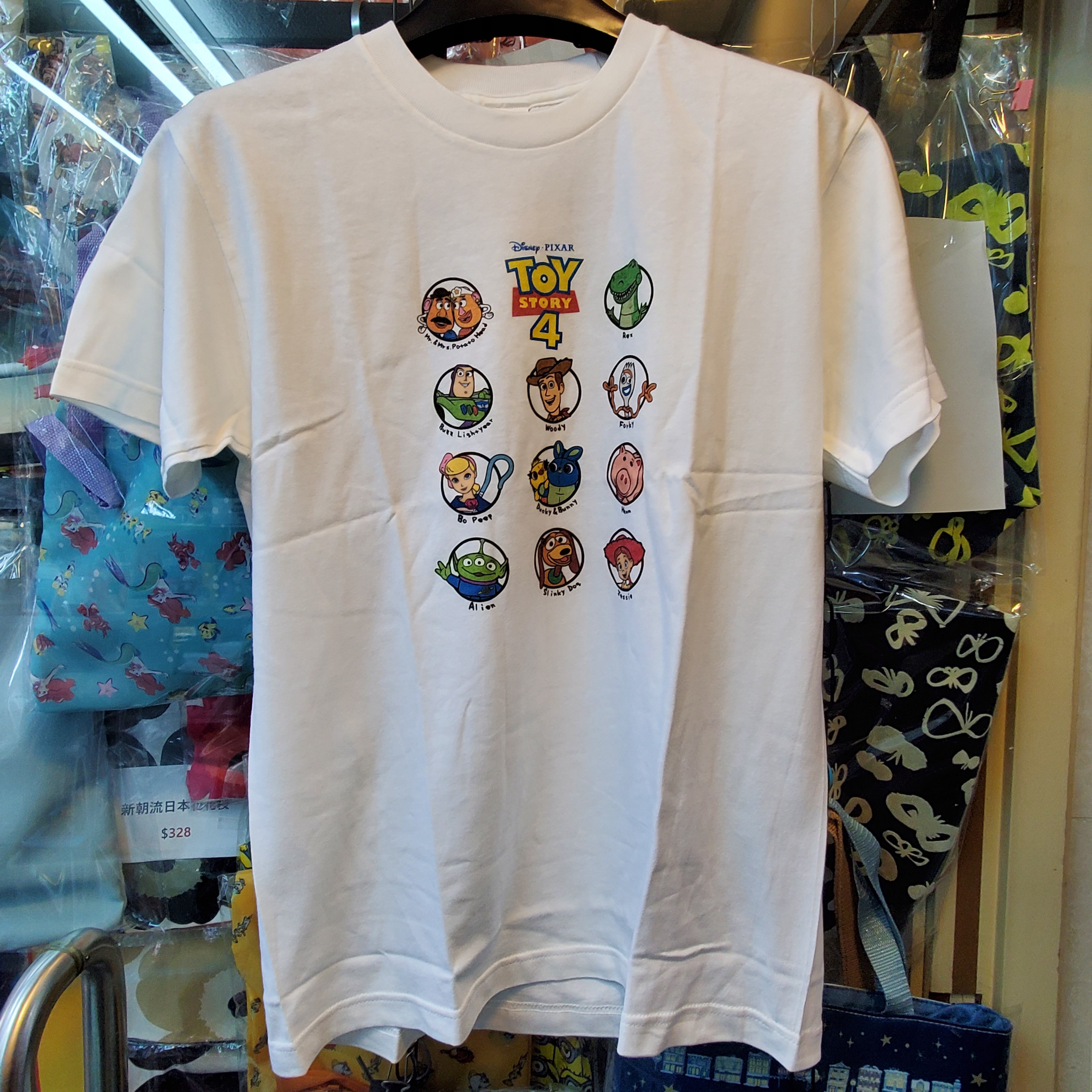 [現貨] DISNEY SHORT SLEEVES T-SHIRT~TOYSTORY (CIRCLE PATTERN)