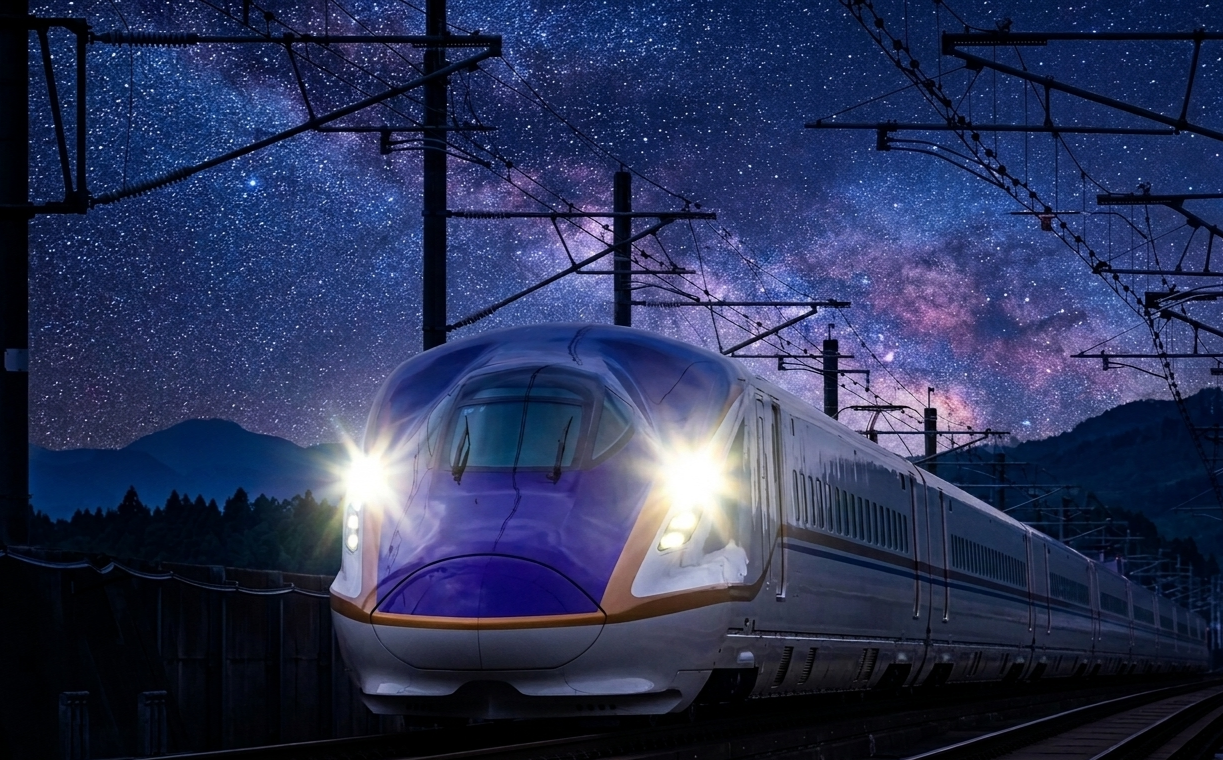 Ｅ８系山形新幹線【つばさ】７両Tomix 特別企画品（列車及巴士套）