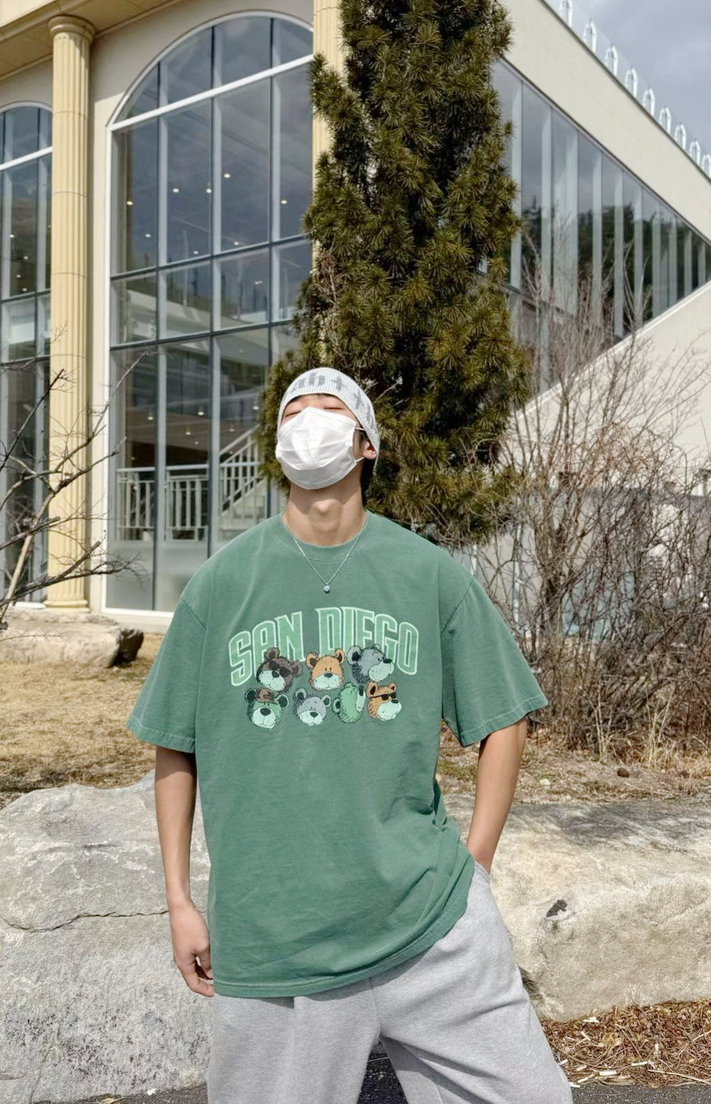 🍀初春優惠🌼 Retro熊熊print Tee