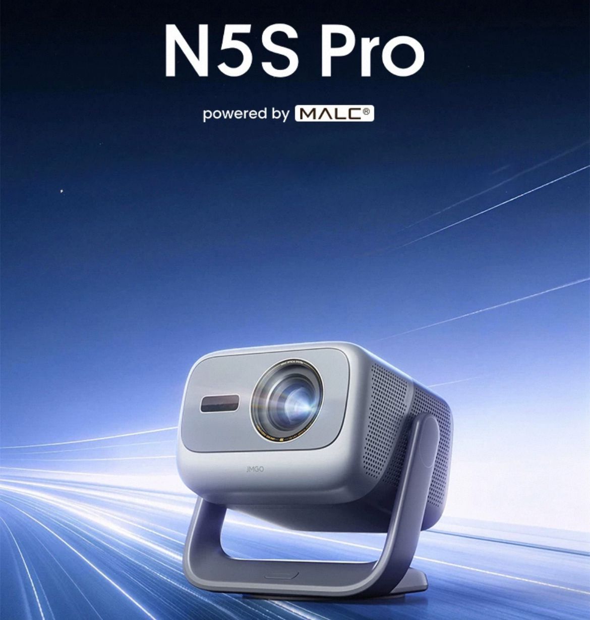 堅果 Jmgo N5S Pro 4K三色激光智能投影機 香港三腳插頭 (預購產品)