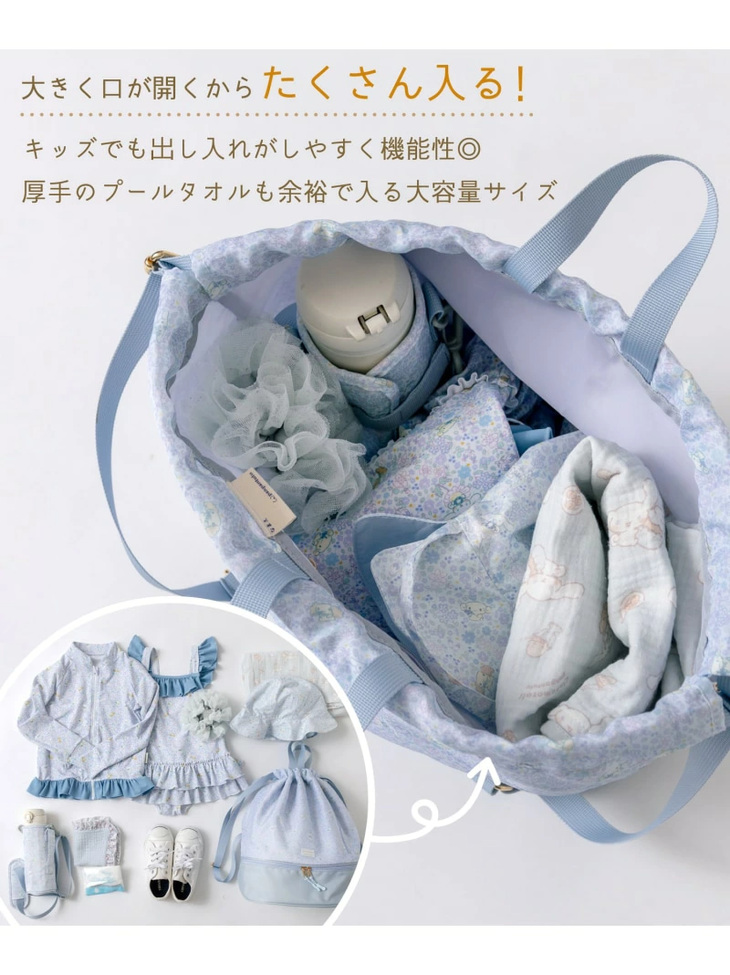 🆕【⭐預訂⭐】🇯🇵日本直送 🌀panpantutu x #Cinnamoroll / #Melody / #Kuromi 防水 分層 游水背包🌀 [PLFD-0026] [260623]