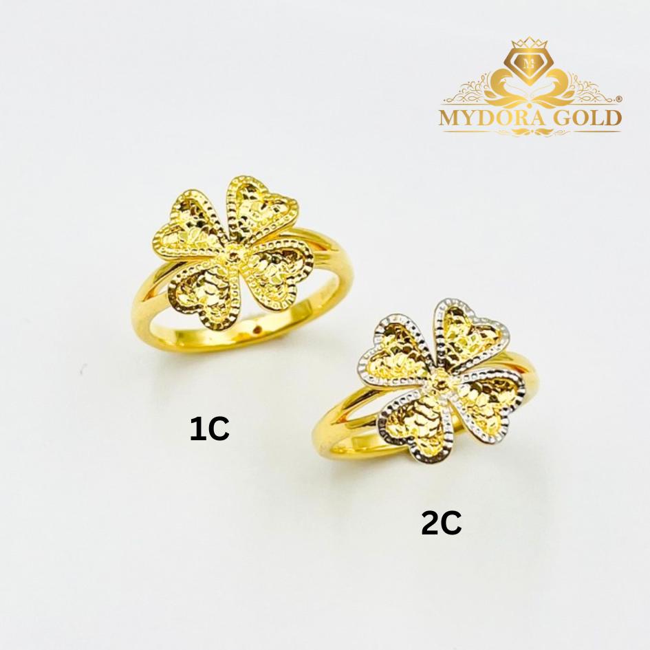 MYDORA Cincin Lucky Four In Love (5G) l EMAS 916/22K