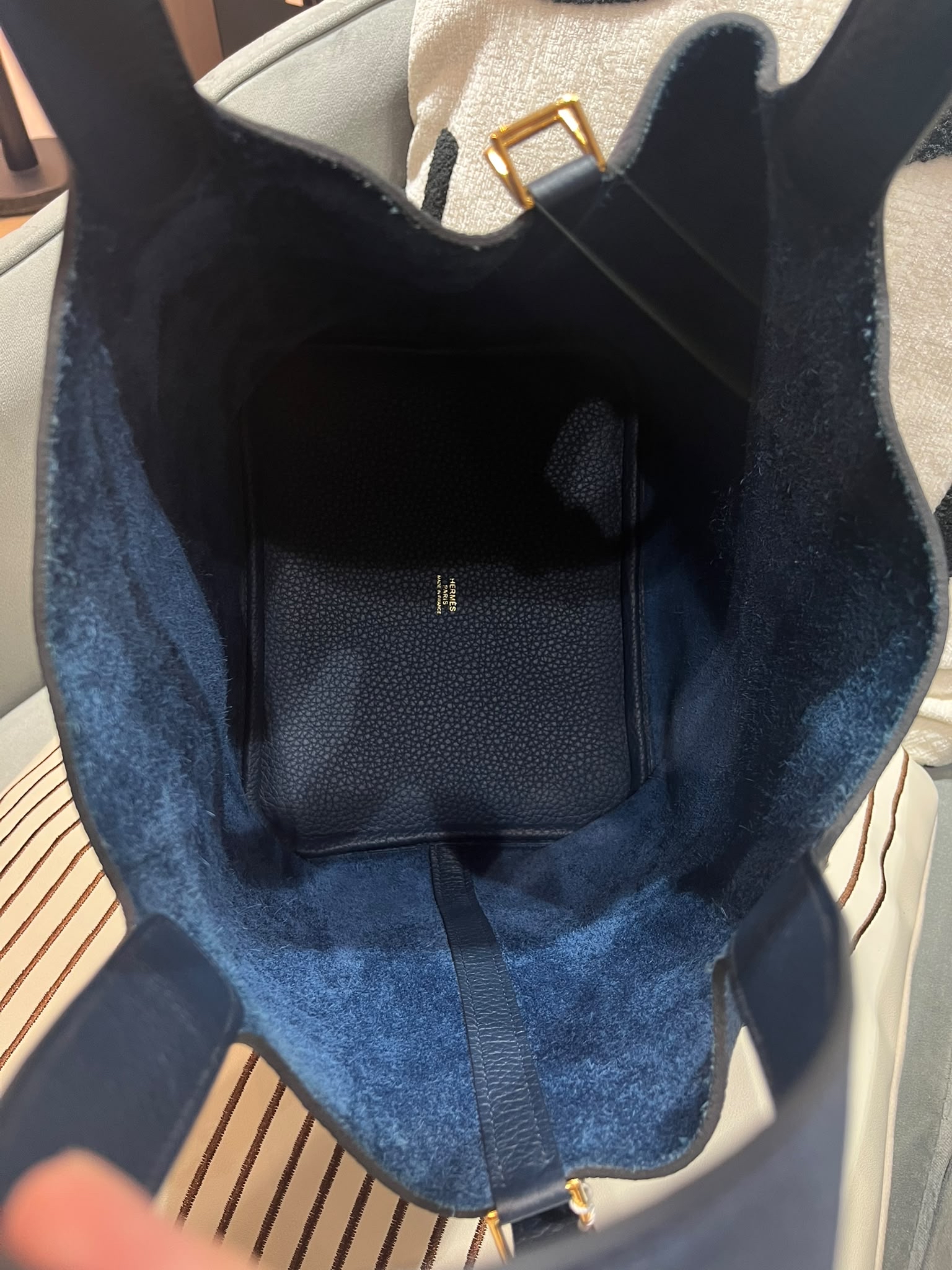 Hermes Picotin 22 Stamp U 100%Authentic, 95%New ✅Key Lock ✅Dust bag
