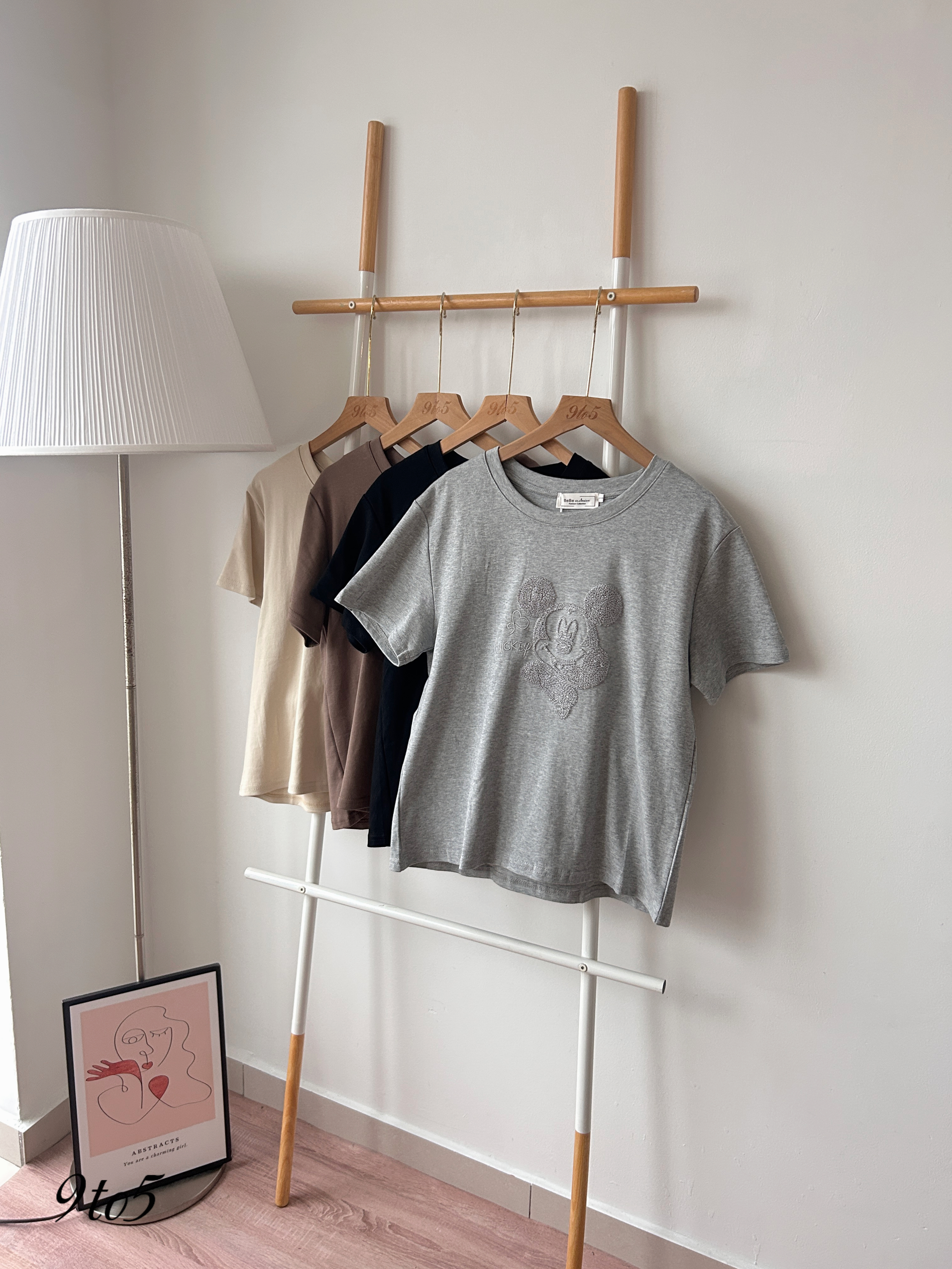 T4381 Mickey Casual Tee - 4 Colors 