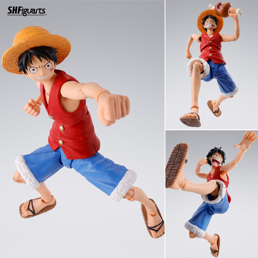 (預訂訂金 $100) (總價 $184) Bandai S.H.Figuarts 海賊王 莫奇·D·路飛 -冒險的黎明- (再版) (行版) SHF One Piece Monkey D. Luffy 
