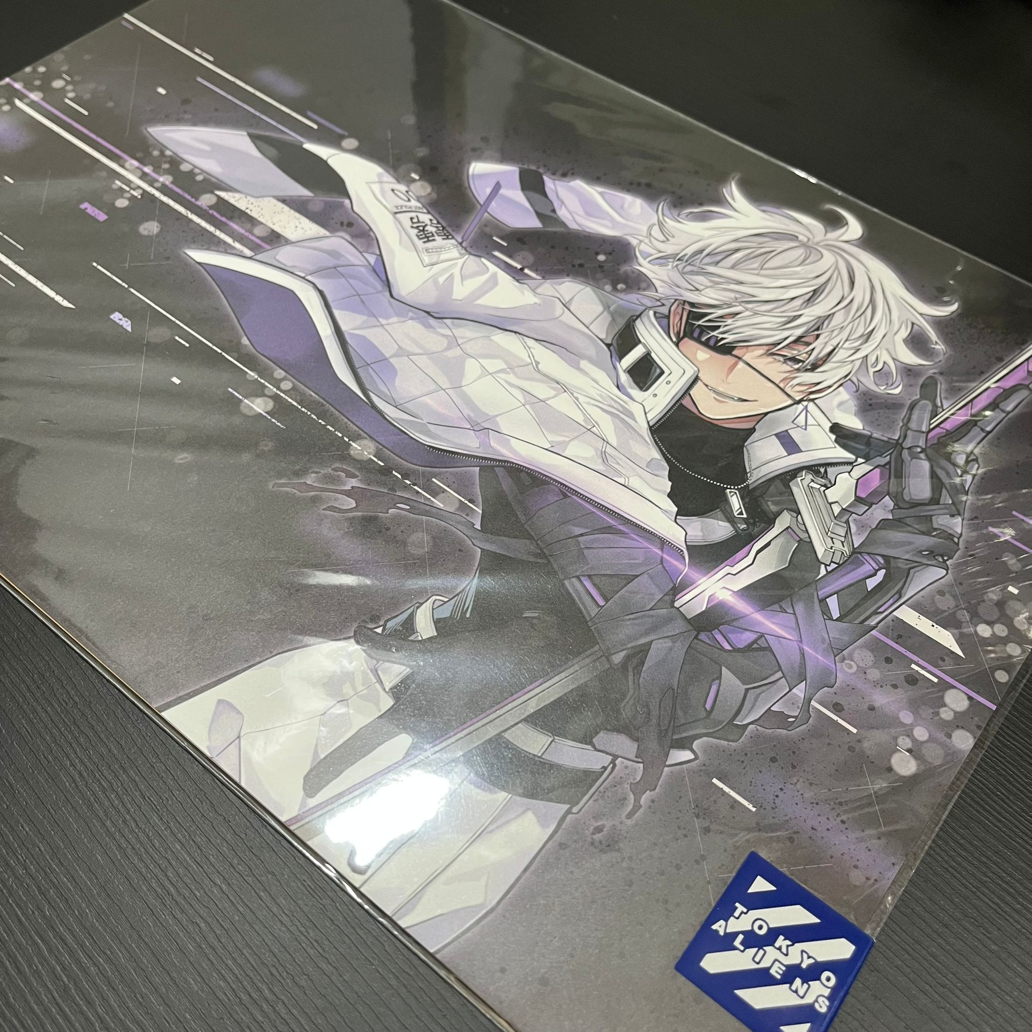 【僅此1件】東京外星人 TOKYO ALIENS 雨宮零士（戰鬥服） B4原畫