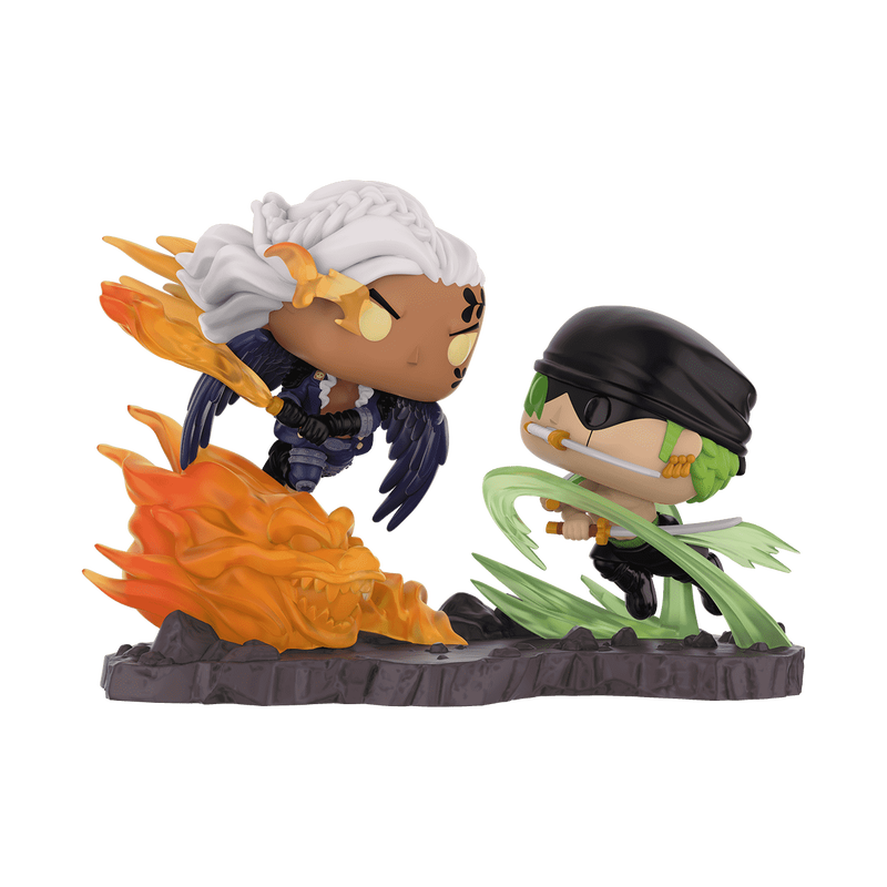 📦訂購 美國代購 Funko POP! ONE PIECE Moment Roronoa Zoro vs. King Figure 海賊王 模型