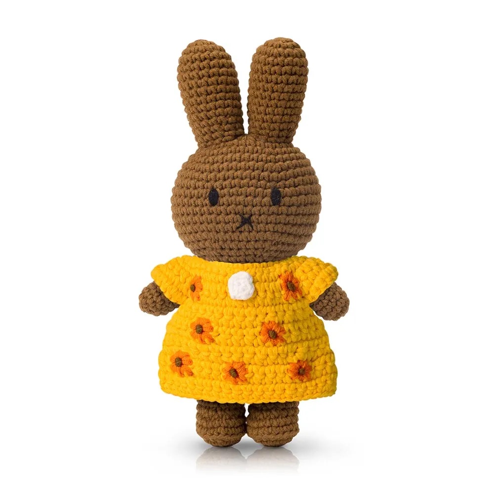 📦訂購 美國代購 荷蘭 Just Dutch 手工編織 米菲 Miffy Melanie 向日葵洋裝 公仔