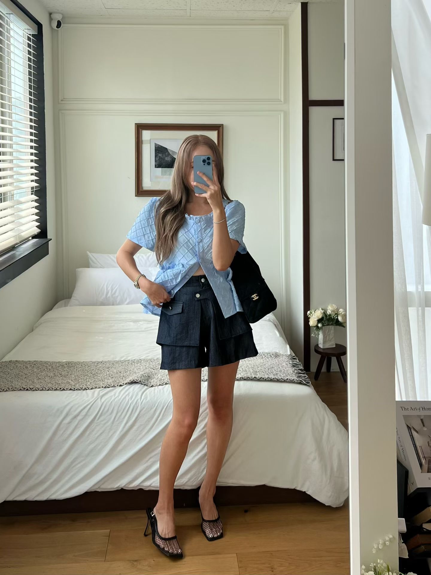 B16 A 字工裝顯瘦短褲