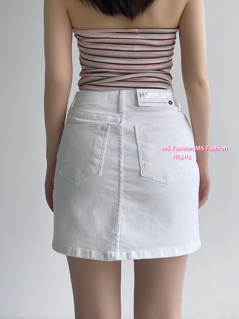 HL3113 韓國👖Howluk短身牛裙